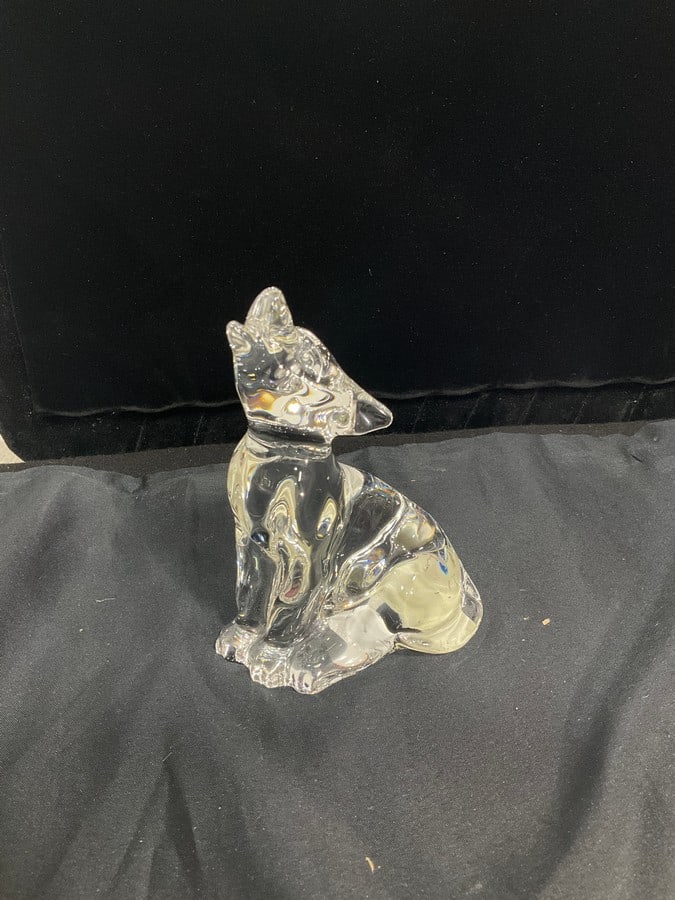 Lenox crystal wolf(4.75in.tall): Lenox crystal wolf(4.75in.tall)