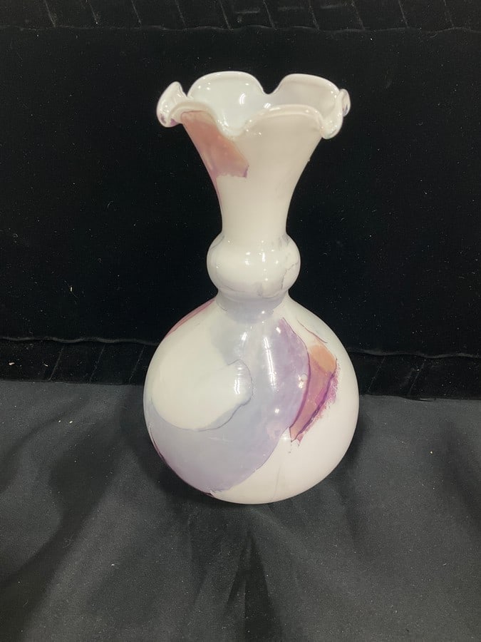 Abstract glass art vase(7.75in.tall) (1 of 1)