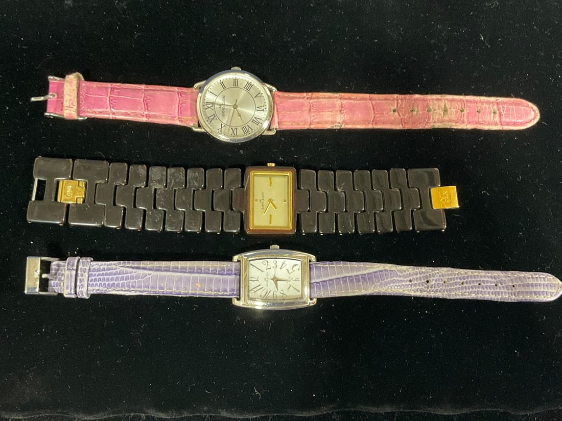 Collection of 3 Anne Klein Watches: Collection of 3 Anne Klein Watches