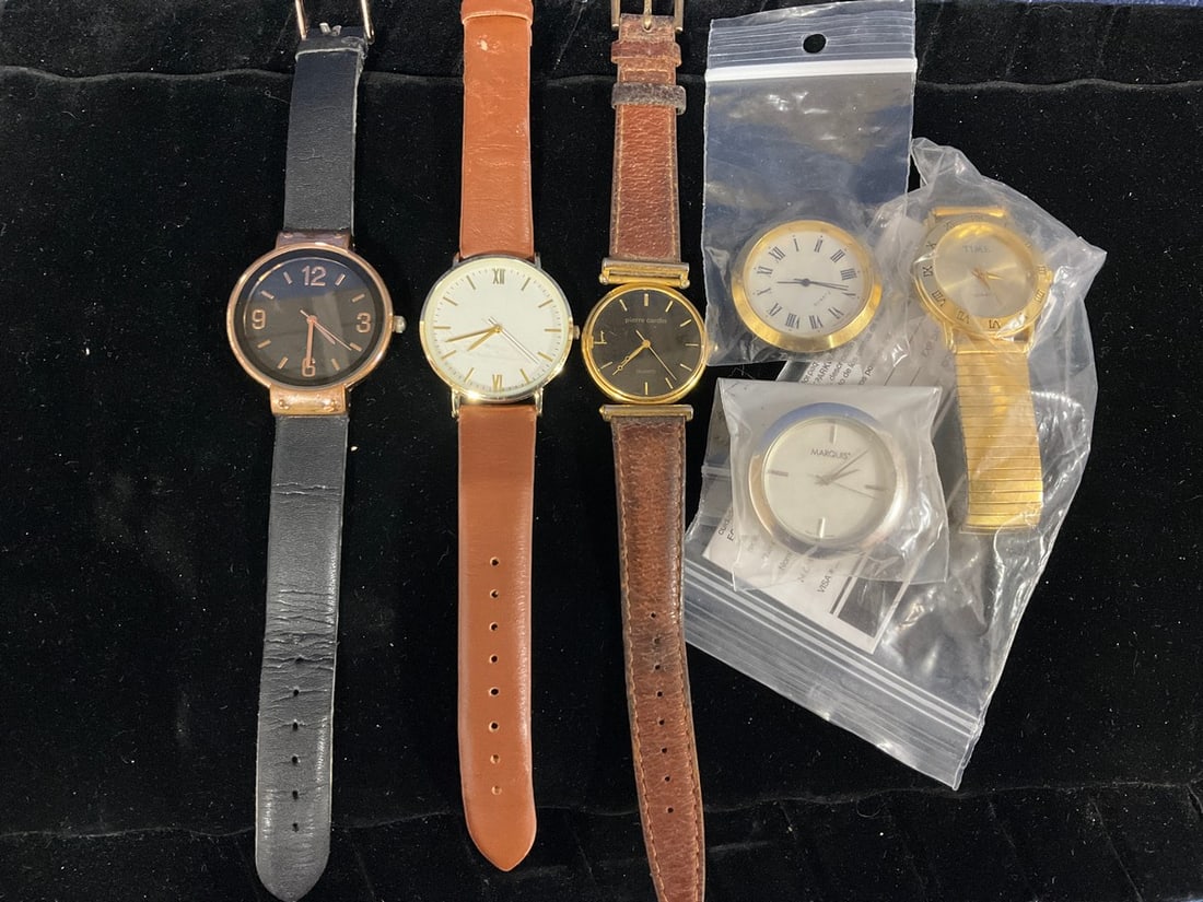 6 assorted mens watches: 6 assorted mens watches