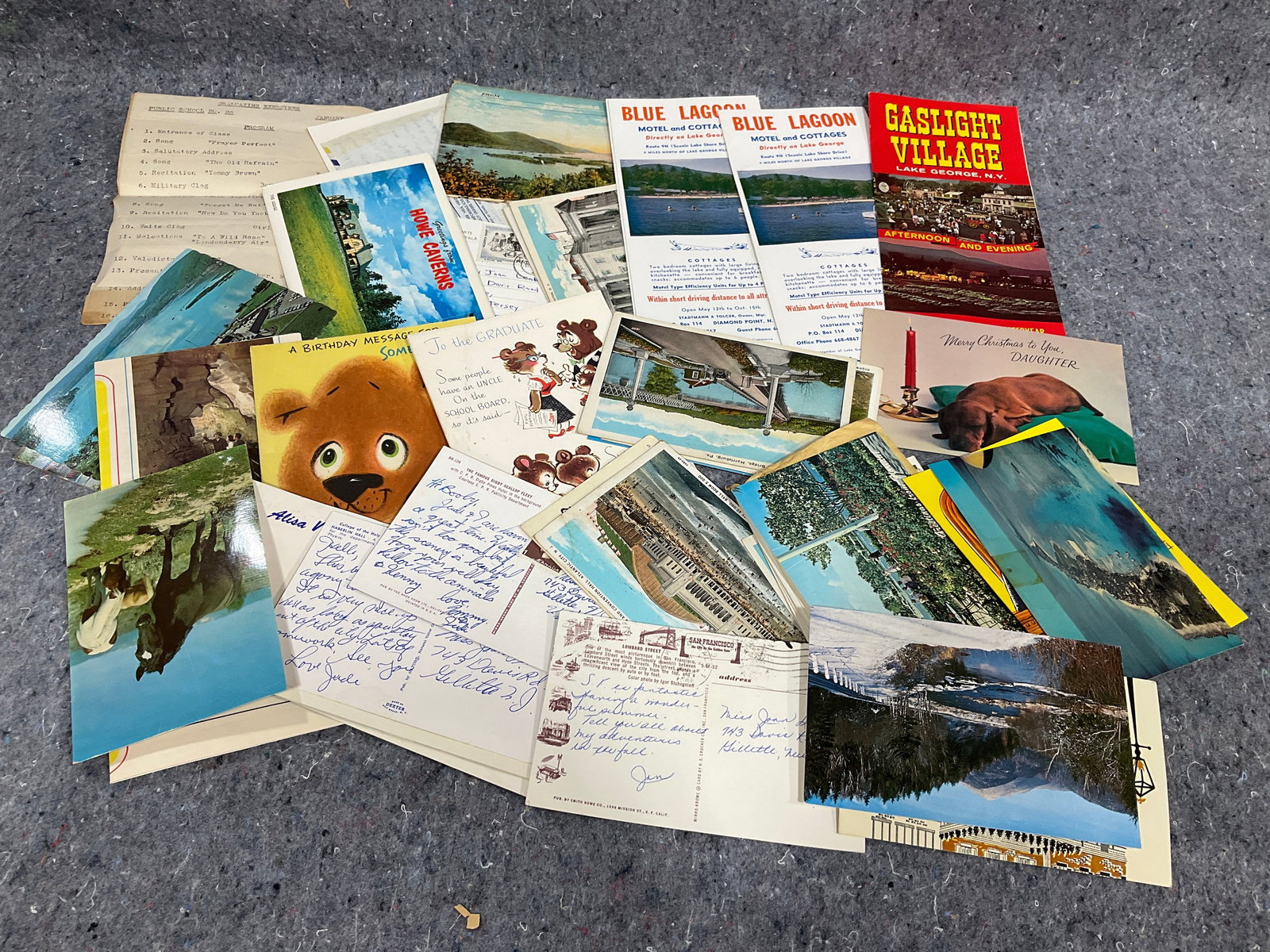 Various Ephemera (Brochures, Postcards, etc): Various Ephemera (Brochures, Postcards, etc)