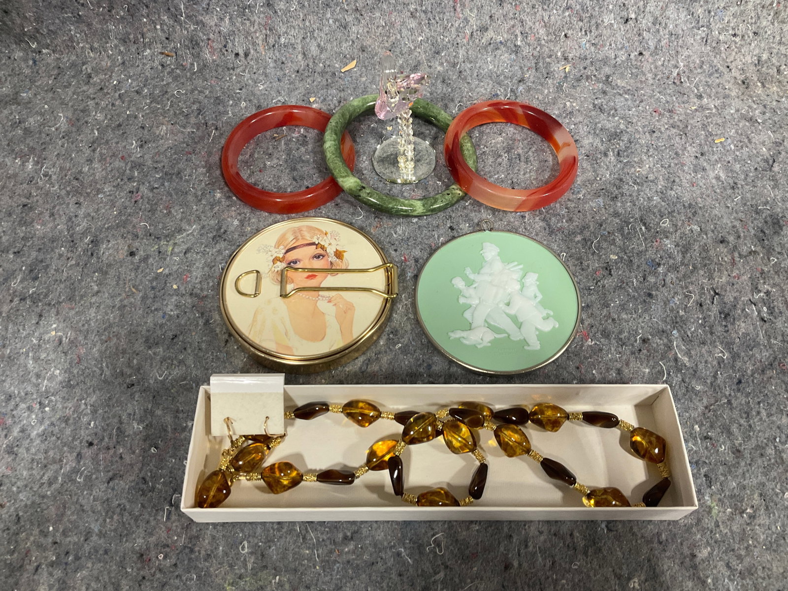 Vintage jewelry, Hallmark ornament, and more: Vintage jewelry, Hallmark ornament, and more