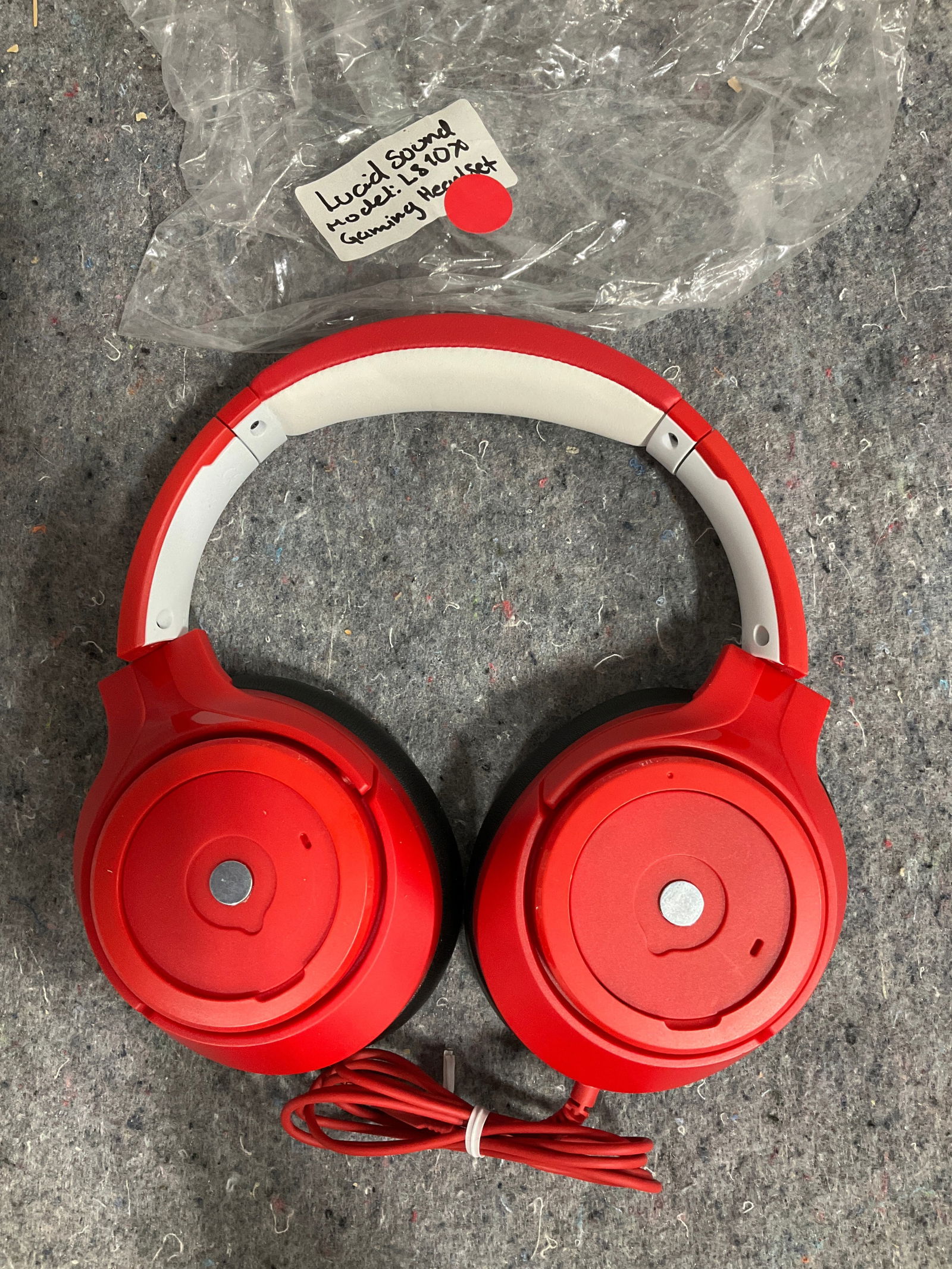 Lucid sound gaming headset(no mic attachment-model:L81070): Lucid sound gaming headset(no mic attachment-model:L81070)