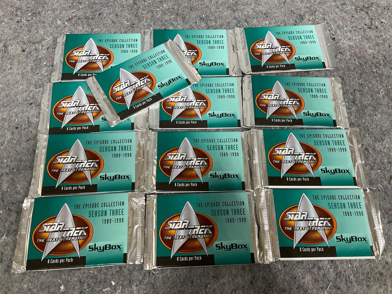 Star Trek skybox collectible card packs: Star Trek skybox collectible card packs