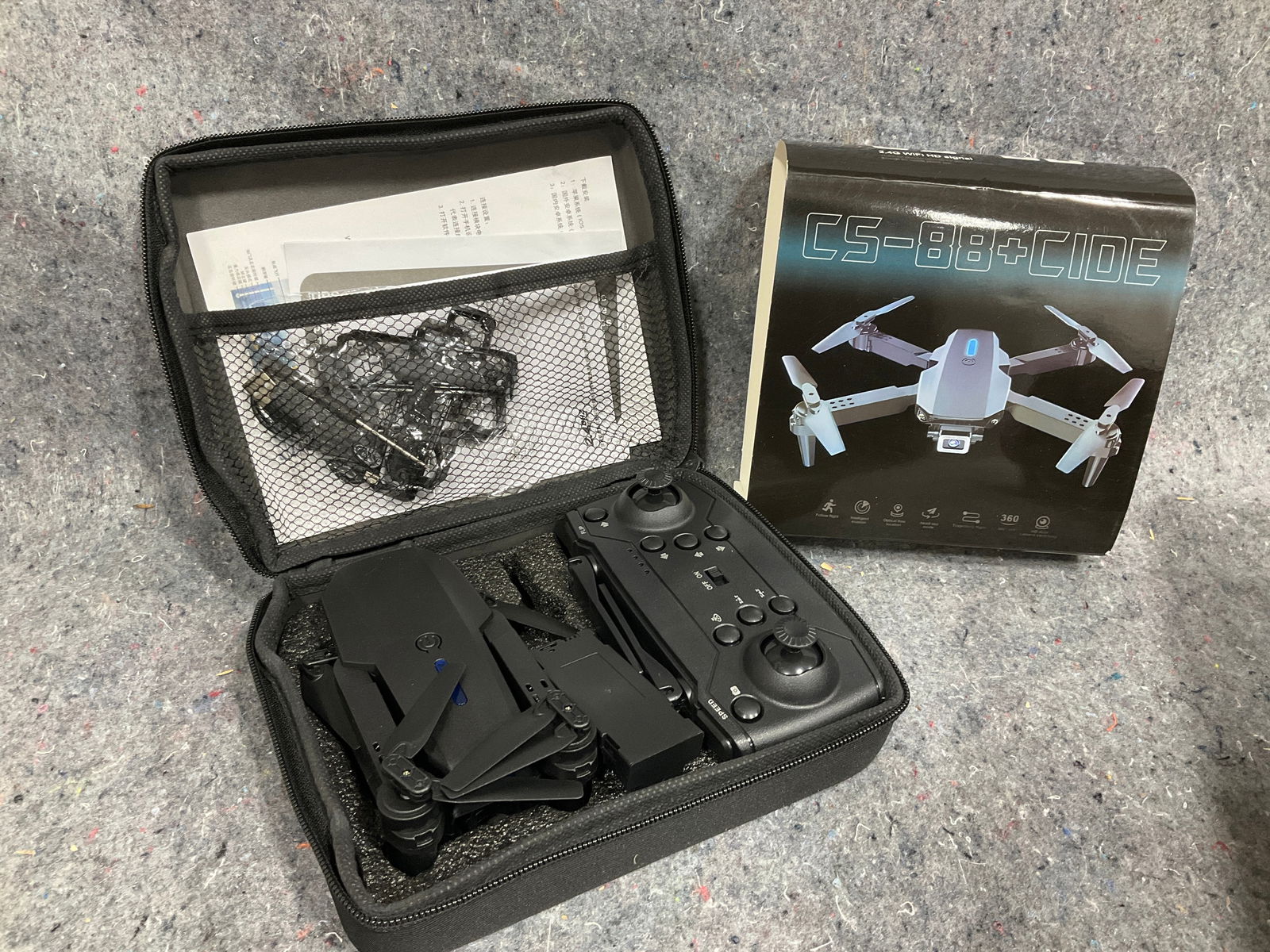 C5-88 cide drone set with case: C5-88 cide drone set with case
