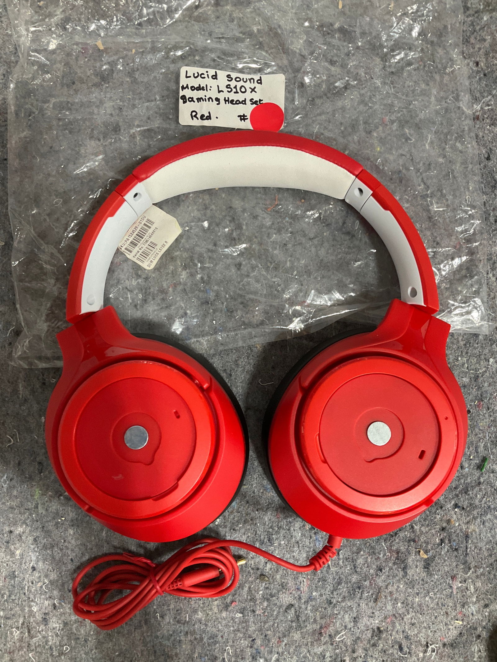 Lucid sound gaming headset(no mic attachment-model:LS10X): Lucid sound gaming headset(no mic attachment-model:LS10X)