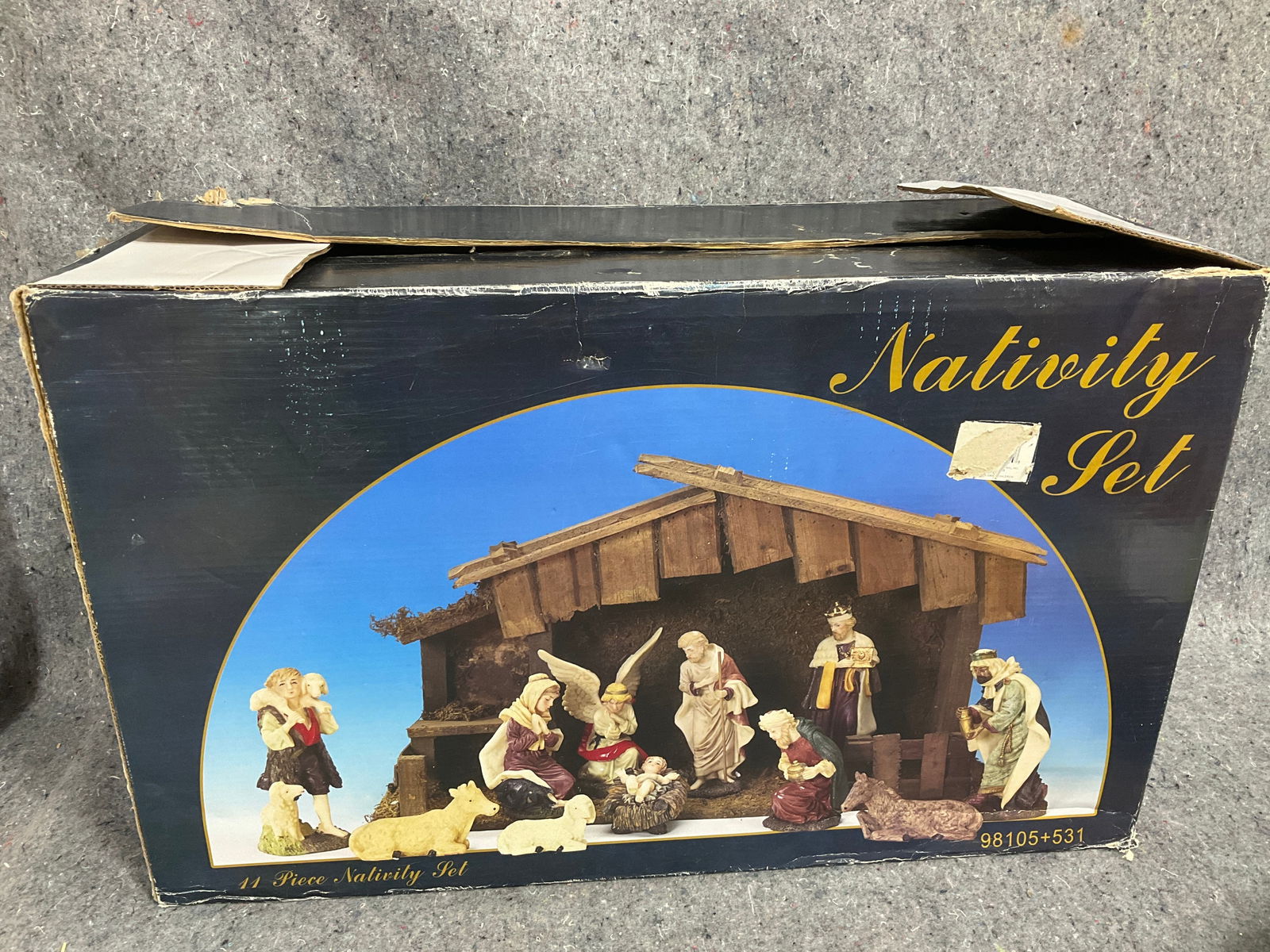 Vintage Nativity Set: Vintage Nativity Set