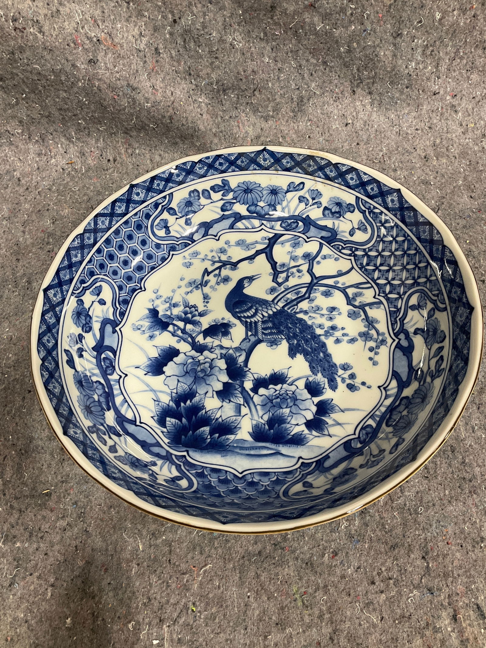 Vintage porcelain serving platter(12.5inx3in): Vintage porcelain serving platter(12.5inx3in)