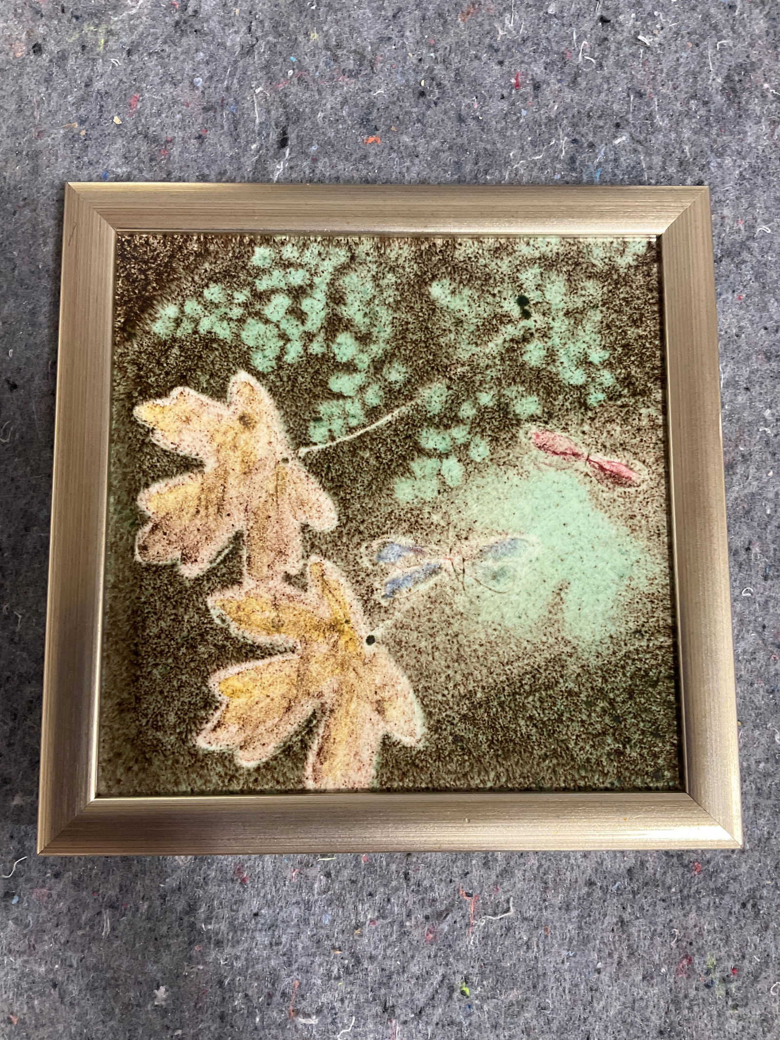 Framed decorative tile(7inx7in): Framed decorative tile(7inx7in)