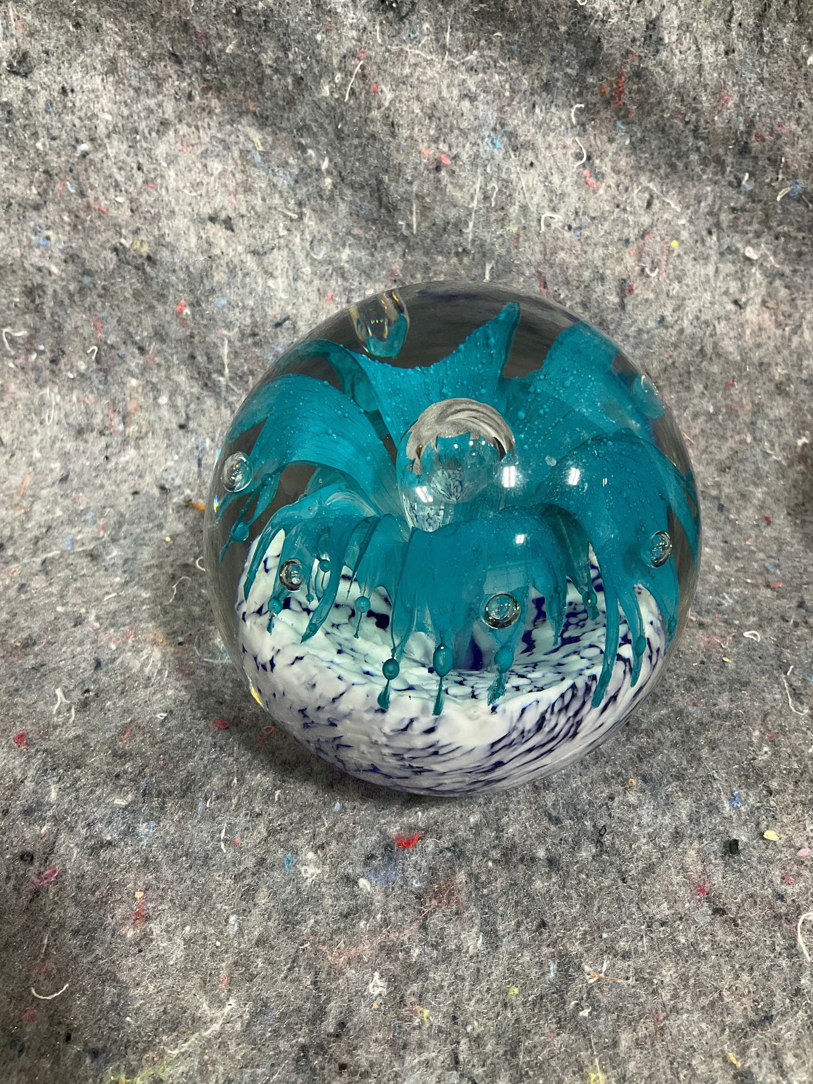 Art glass paperweight(3.5in tall) (1 of 1)