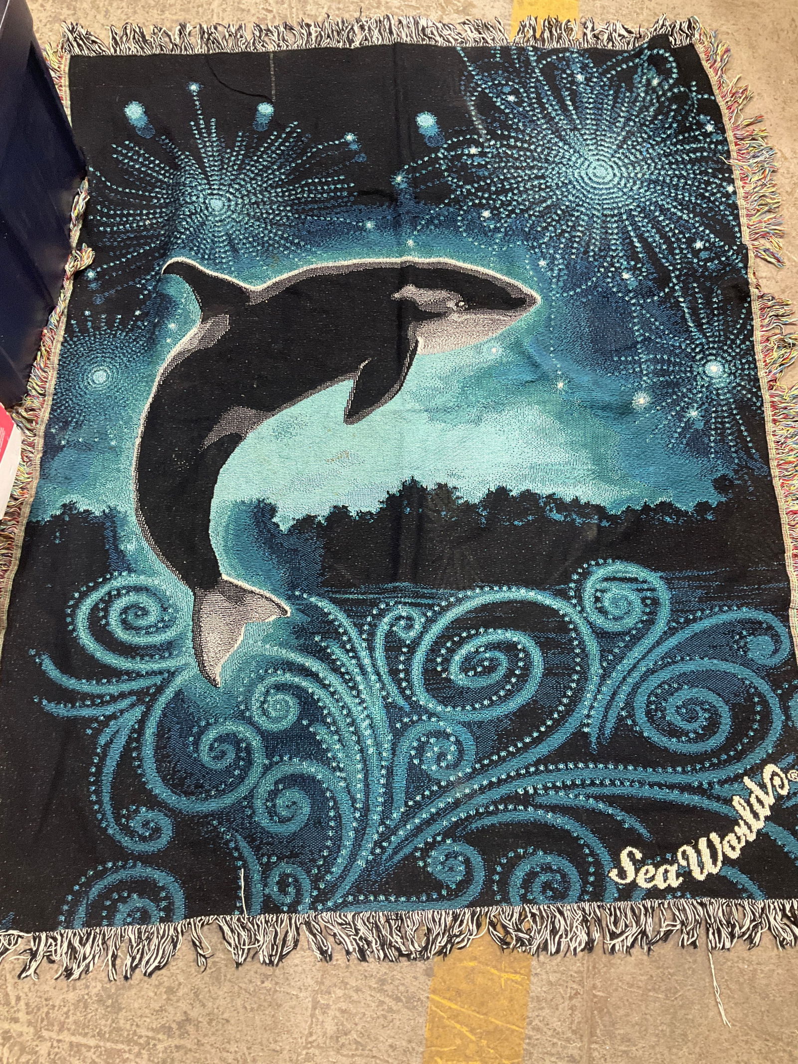 Seaworld blanket(44.5inx55in): Seaworld blanket(44.5inx55in)