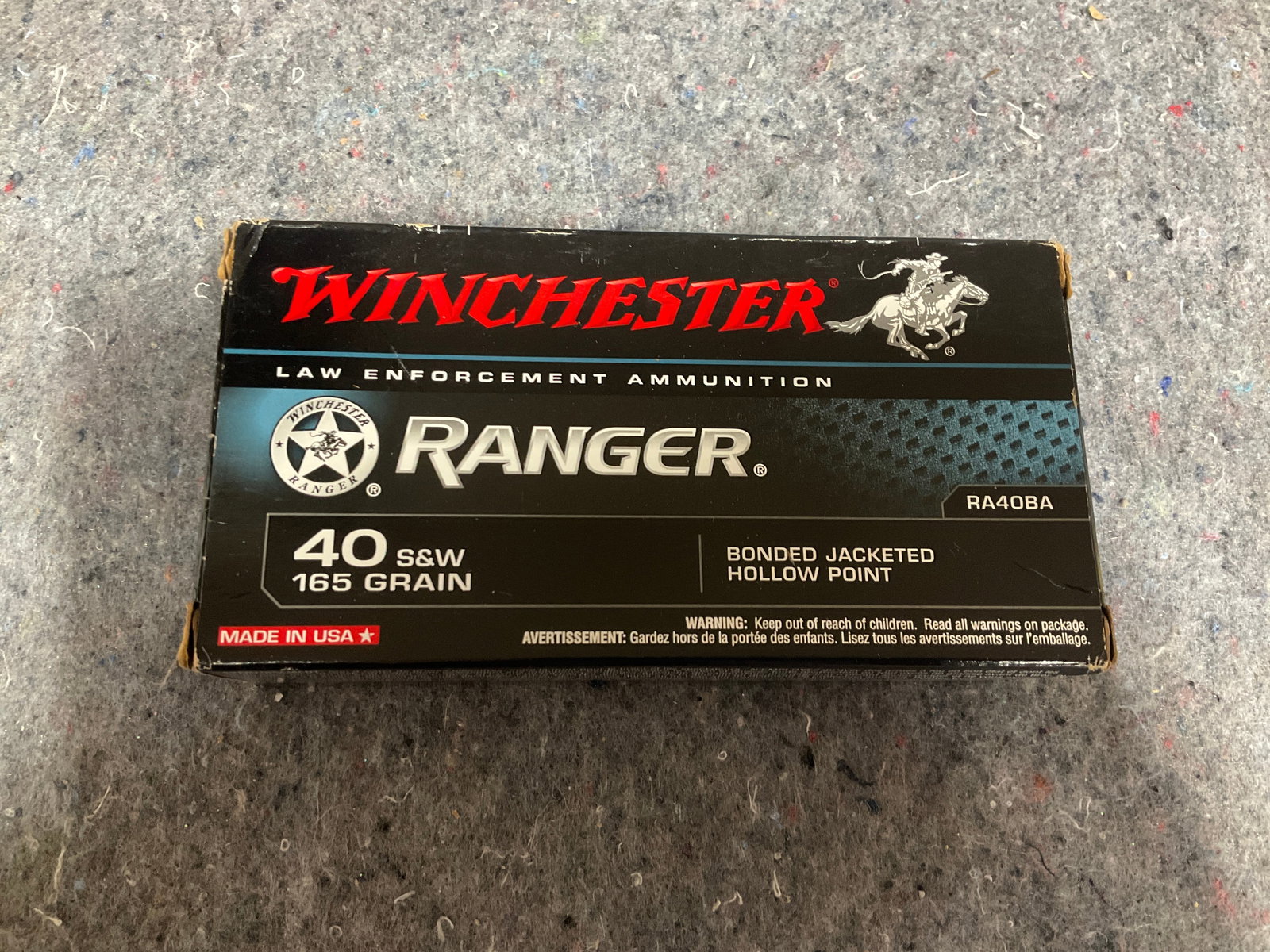 Winchester ranger law enforcement ammunition*new in box*: Winchester ranger law enforcement ammunition*new in box*