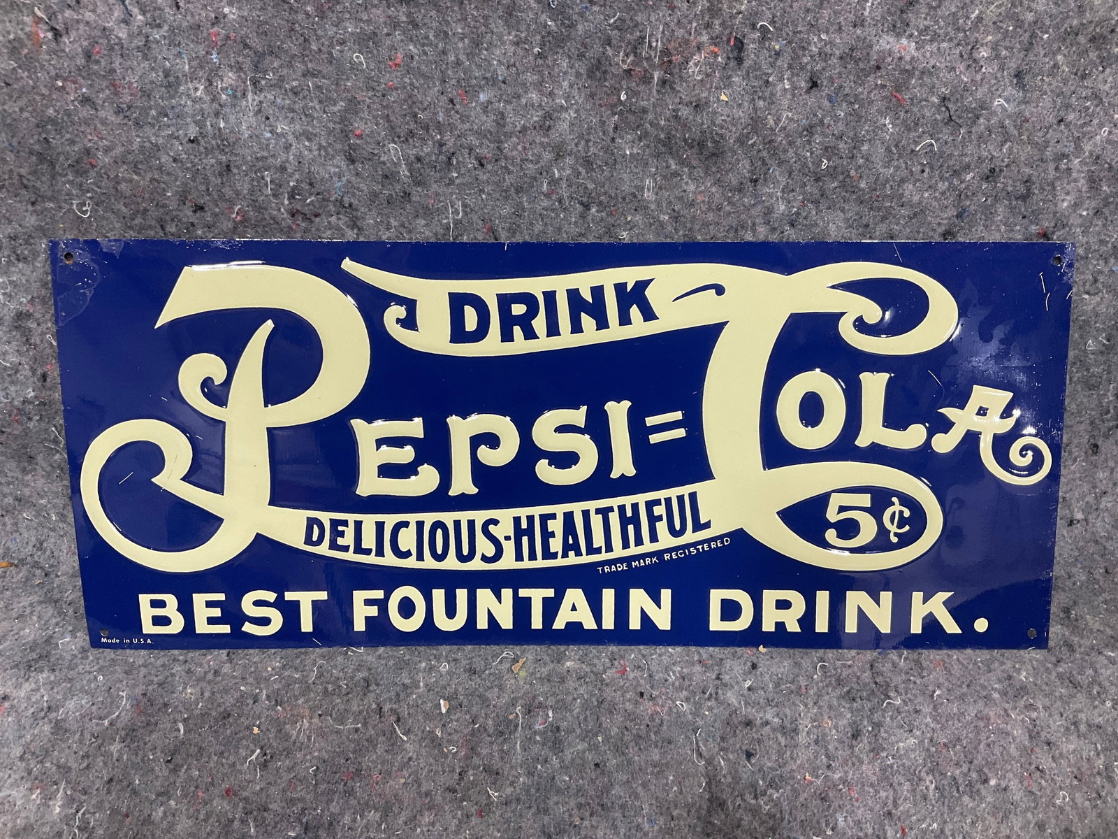 Vintage Pepsi Cola (6inx14in): Vintage Pepsi Cola (6inx14in)