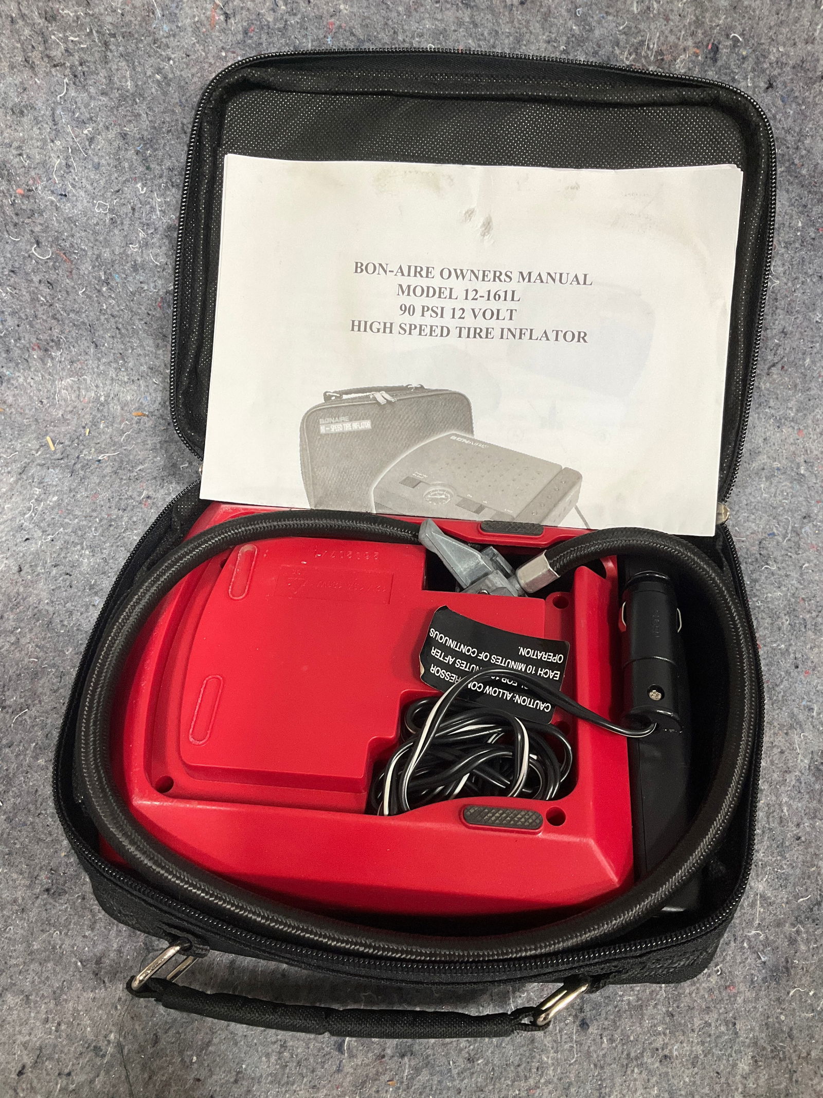 High Speed tire inflator(model:12-161L): High Speed tire inflator(model:12-161L)