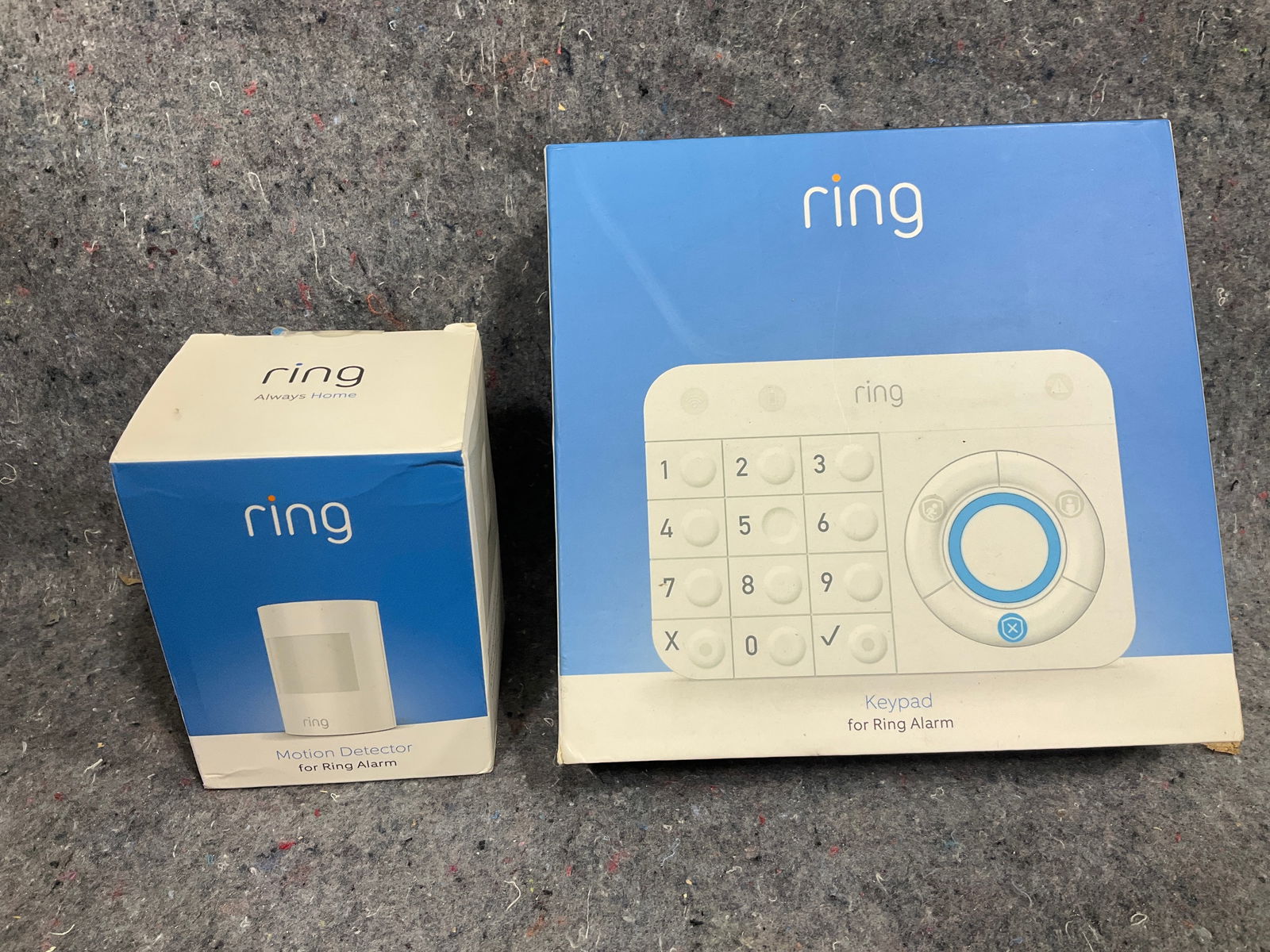 Ring keypad and motion detector*new in package*: Ring keypad and motion detector*new in package*