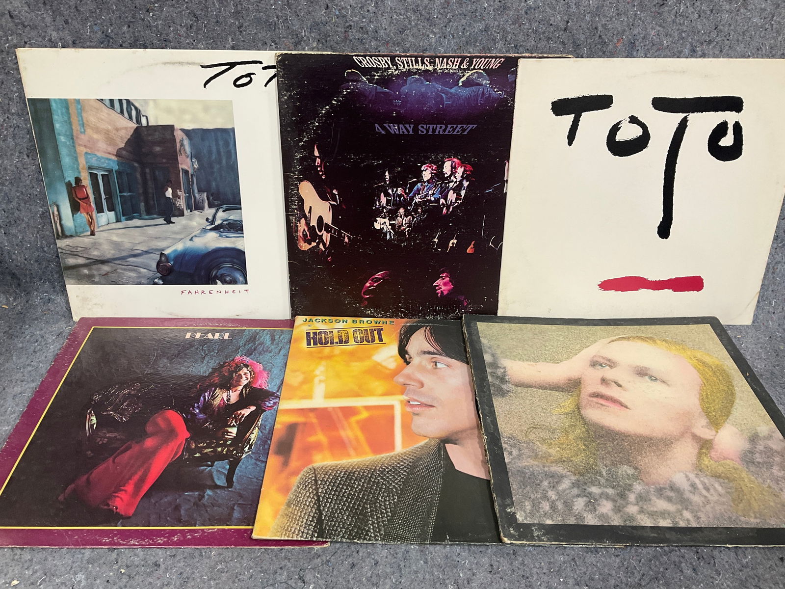 Vintage rock records(Jaxkson Browne, Pearl, etc.): Vintage rock records(Jaxkson Browne, Pearl, etc.)