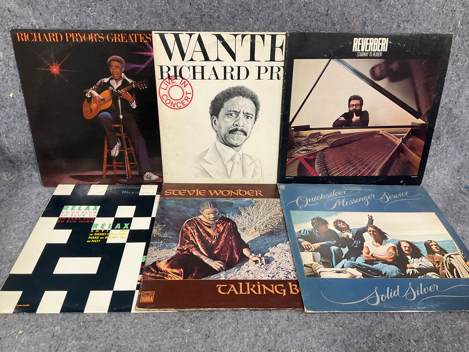 Vintage rock records(Stevie Wonder, Quicksilver Messenger Service, etc.): Vintage rock records(Stevie Wonder, Quicksilver Messenger Service, etc.)