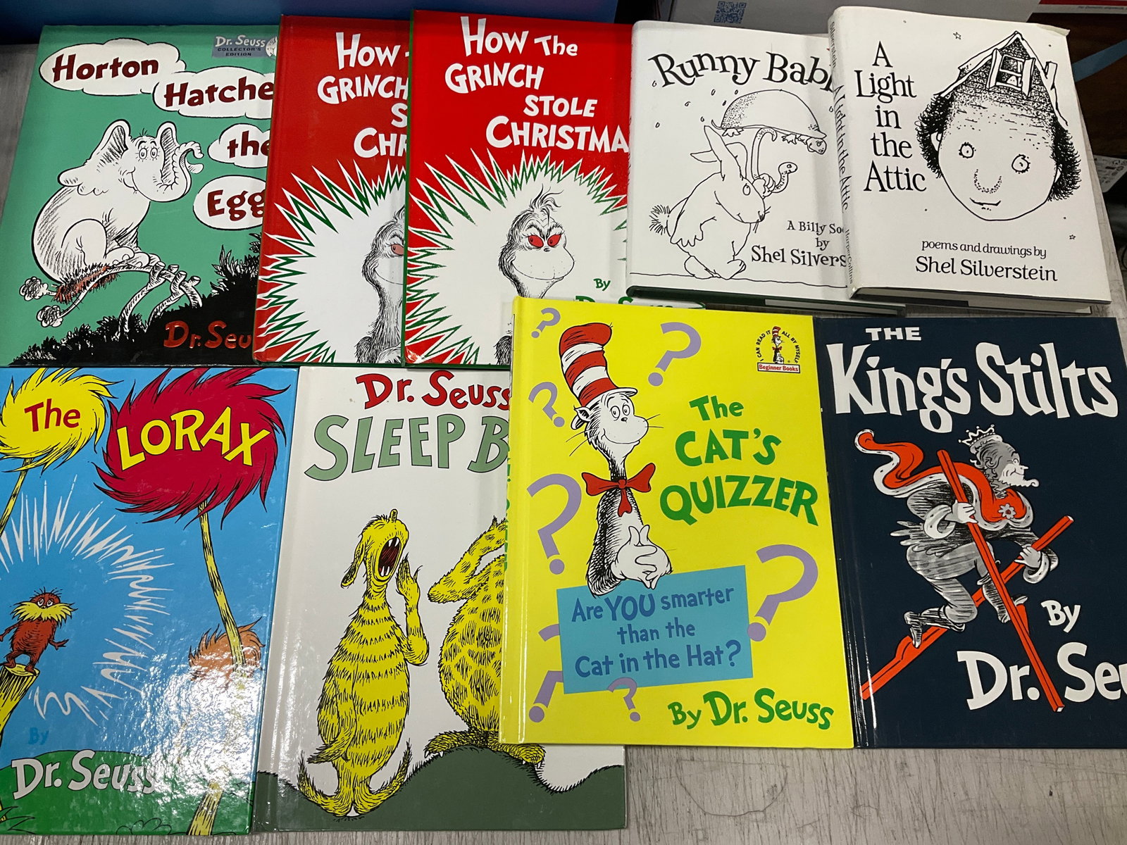 Various childrens books(Dr.Seuss, Shel Silverstein, and more): Various childrens books(Dr.Seuss, Shel Silverstein, and more)