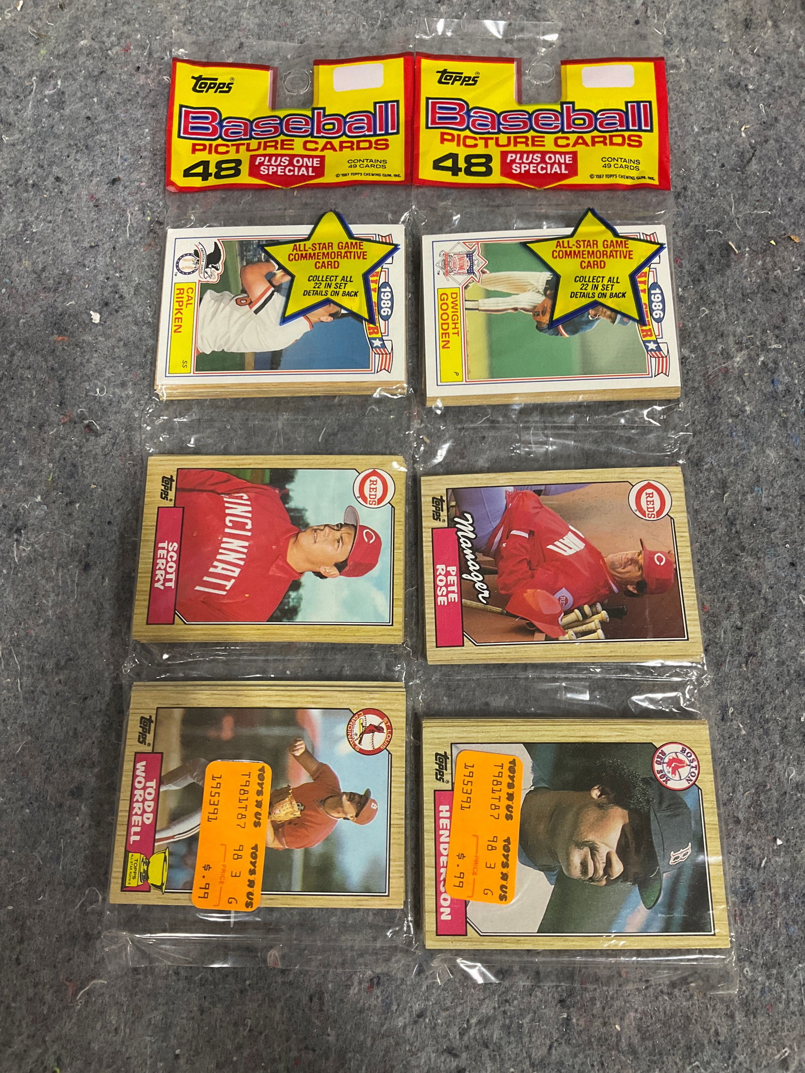 1980's Topps baseball picture cards*new in package* (1 of 1)