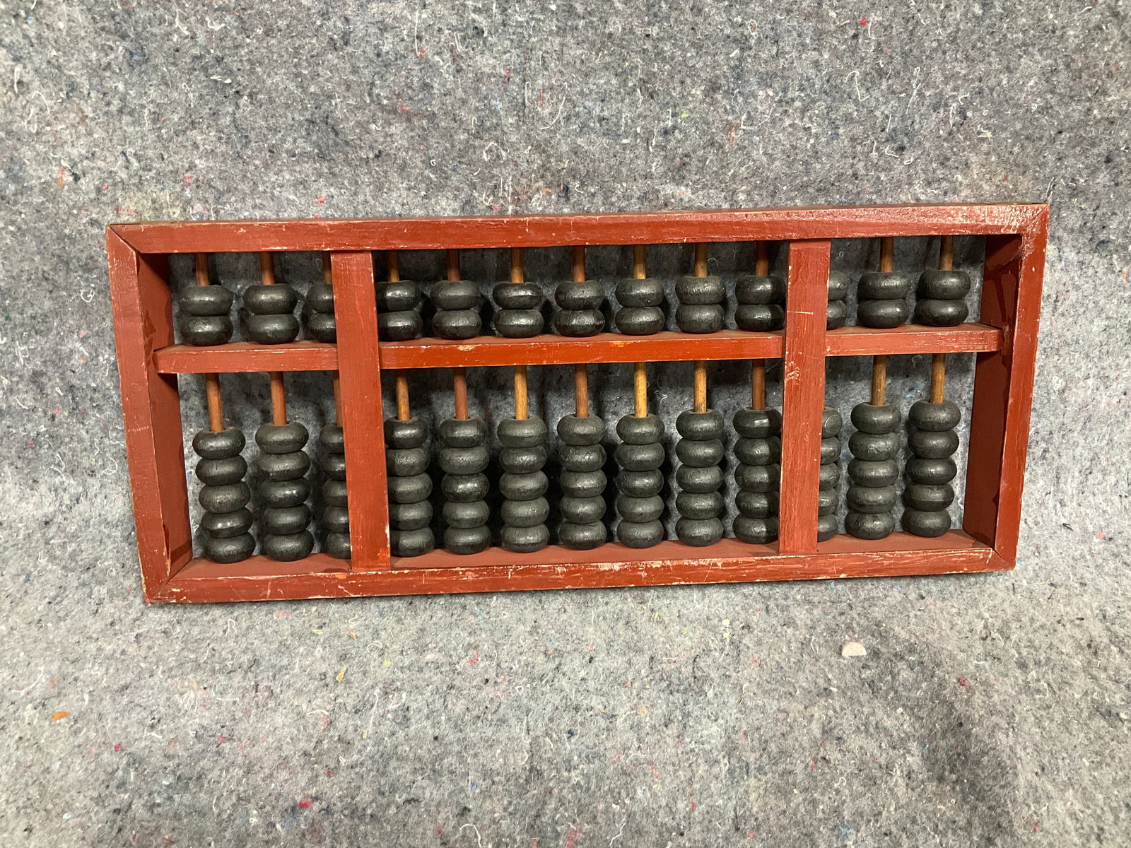 Chinese wooden abacus(6.5inx14.5in): Chinese wooden abacus(6.5inx14.5in)