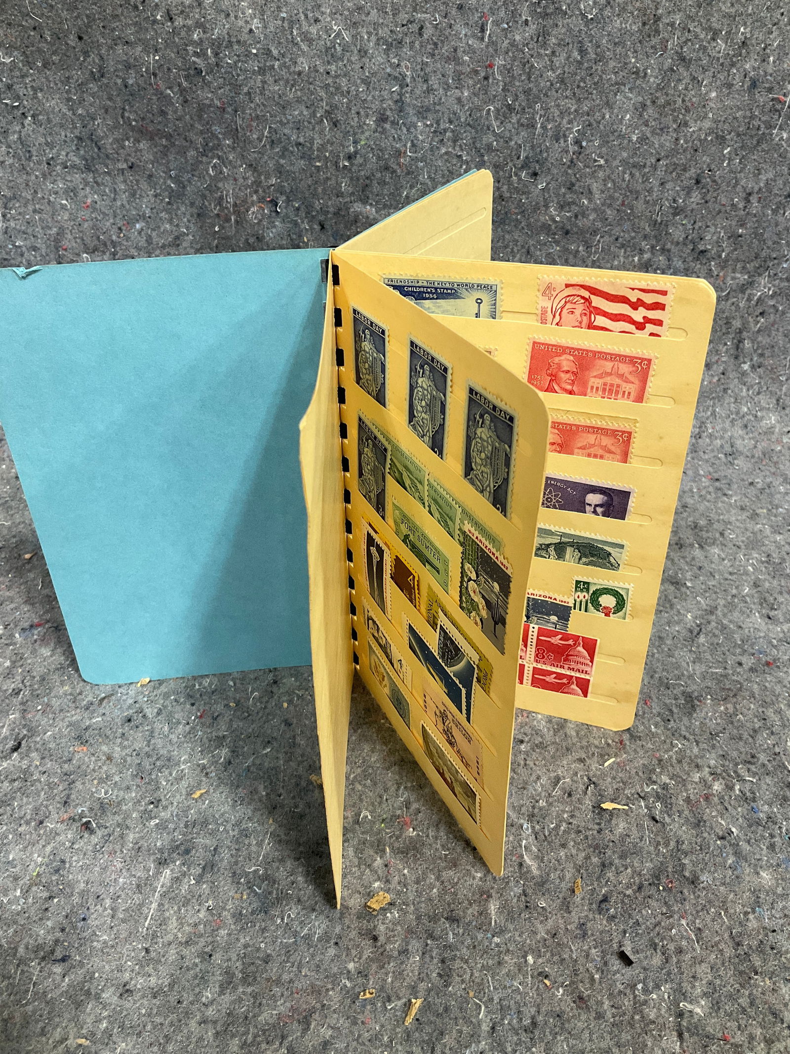 Vintage stamp book: Vintage stamp book