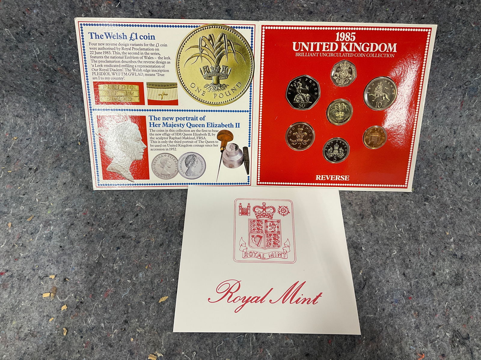 1985 United Kingdom coin set: 1985 United Kingdom coin set