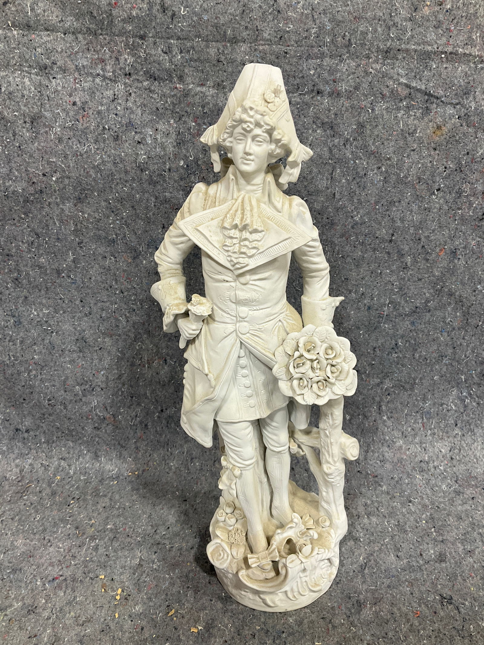 Vintage bisque figurine(18.5in tall) (1 of 1)