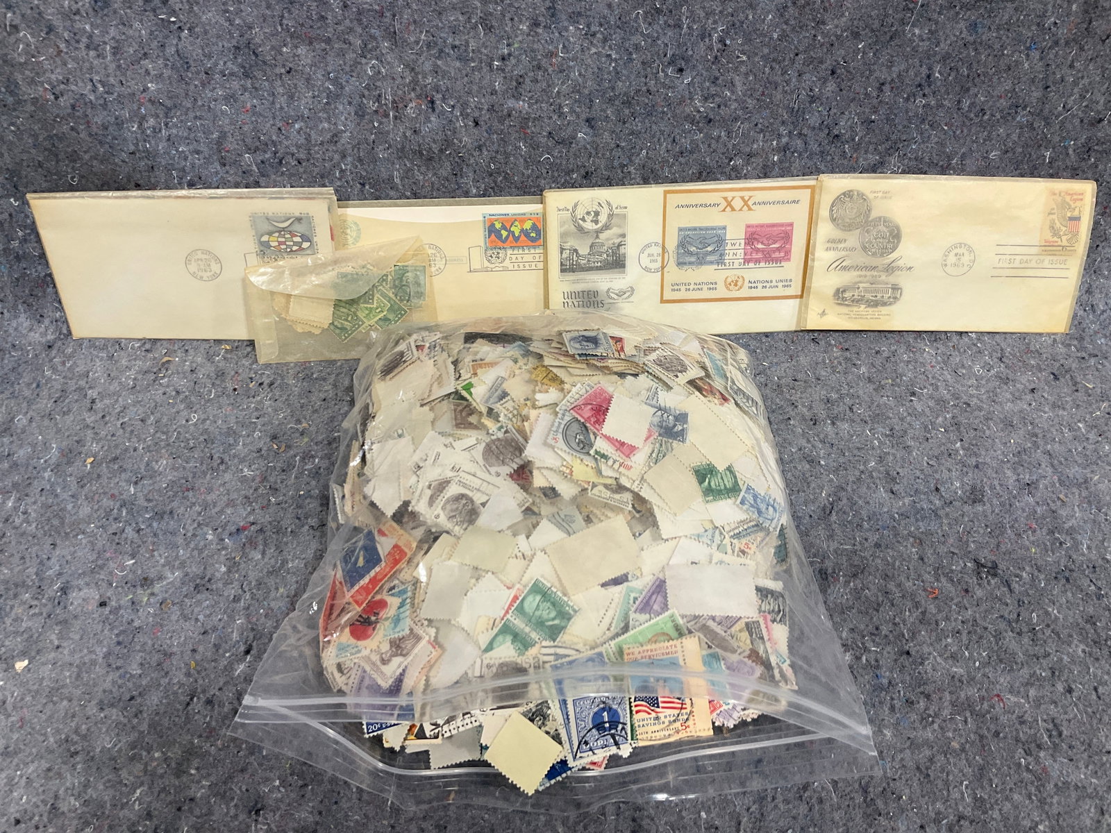 Vintage First Day Covers and stamps (1 of 1)