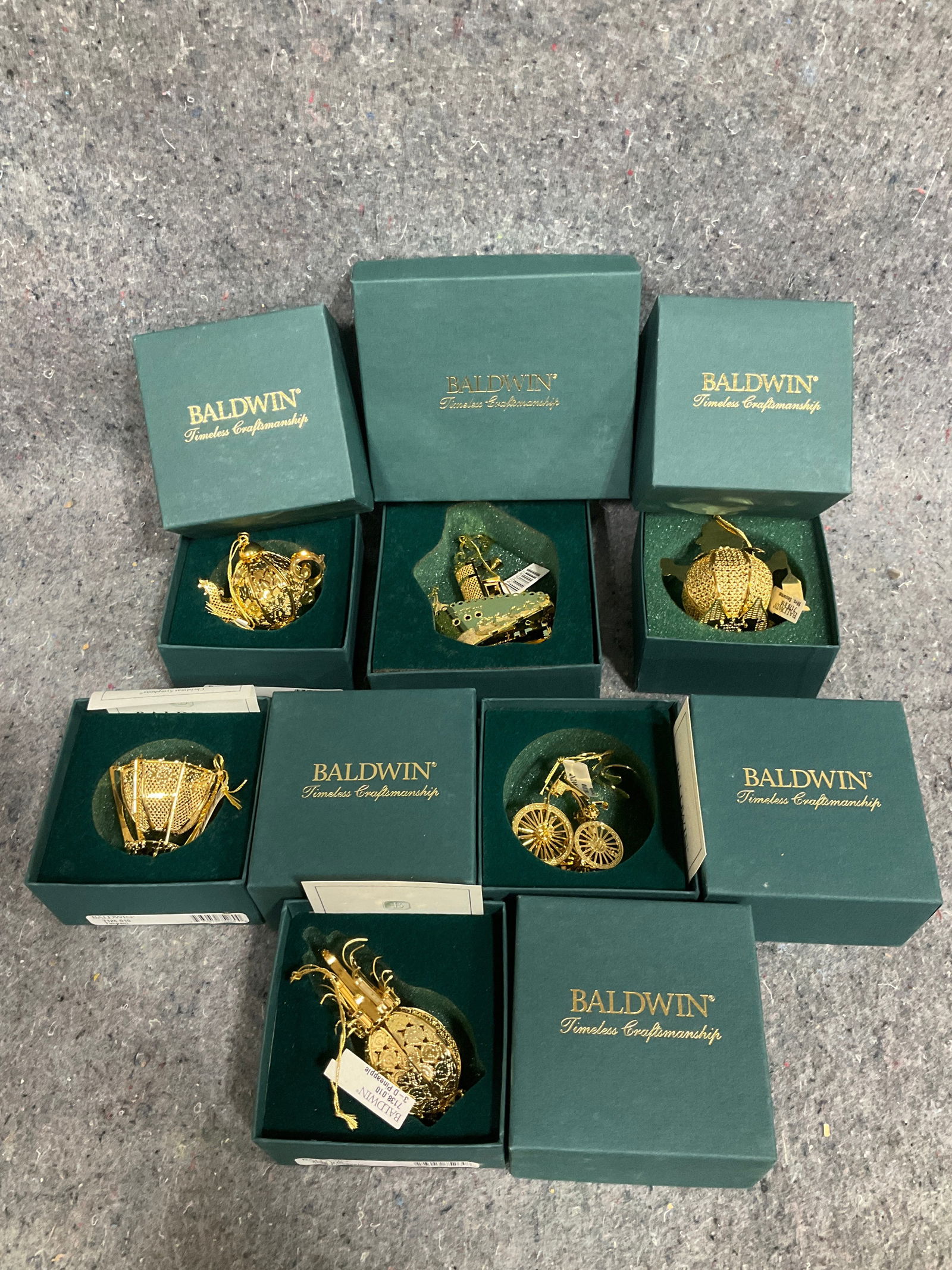 Baldwin brass ornaments: Baldwin brass ornaments