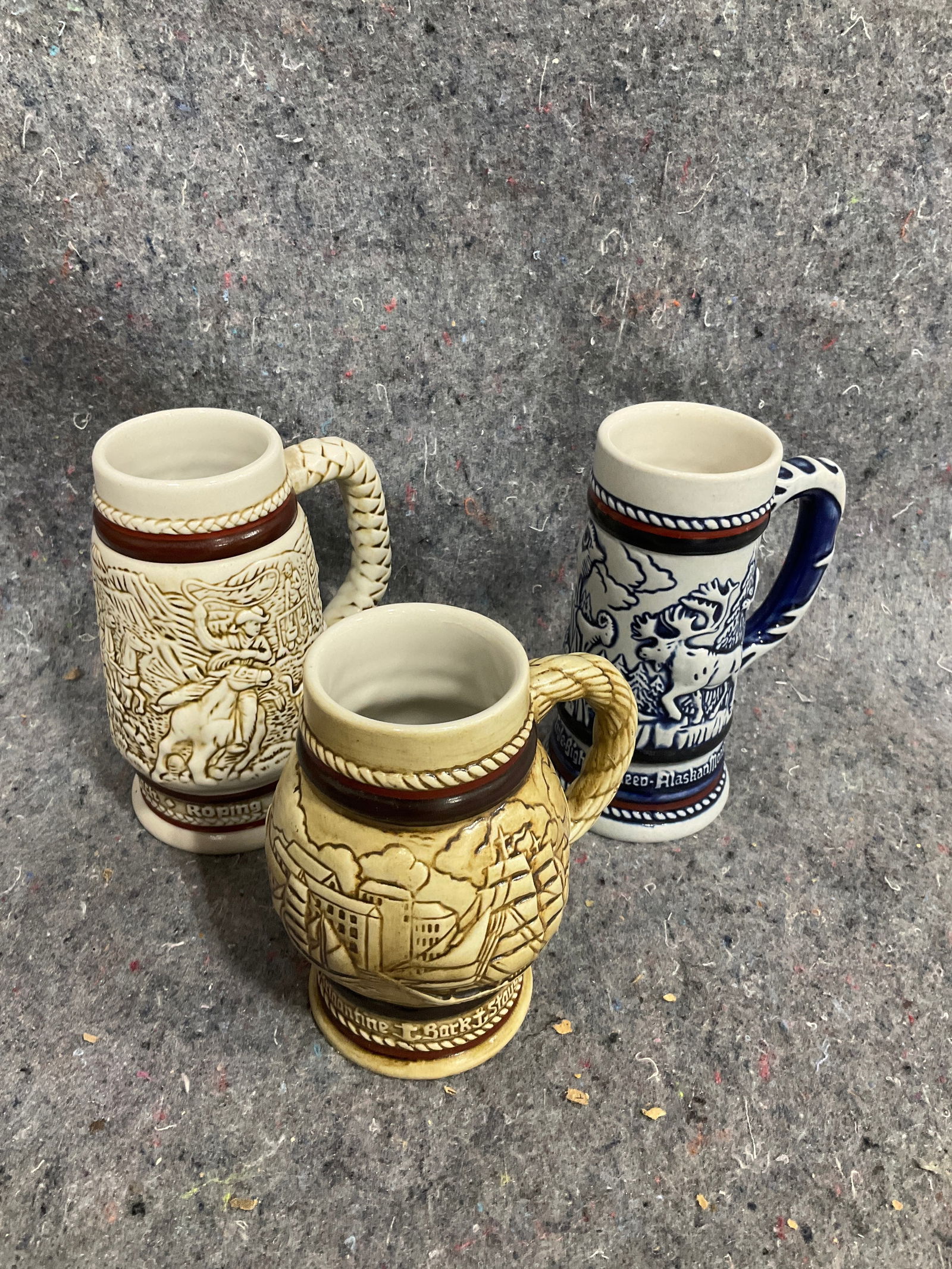 Handcrafted steins(5in tall): Handcrafted steins(5in tall)