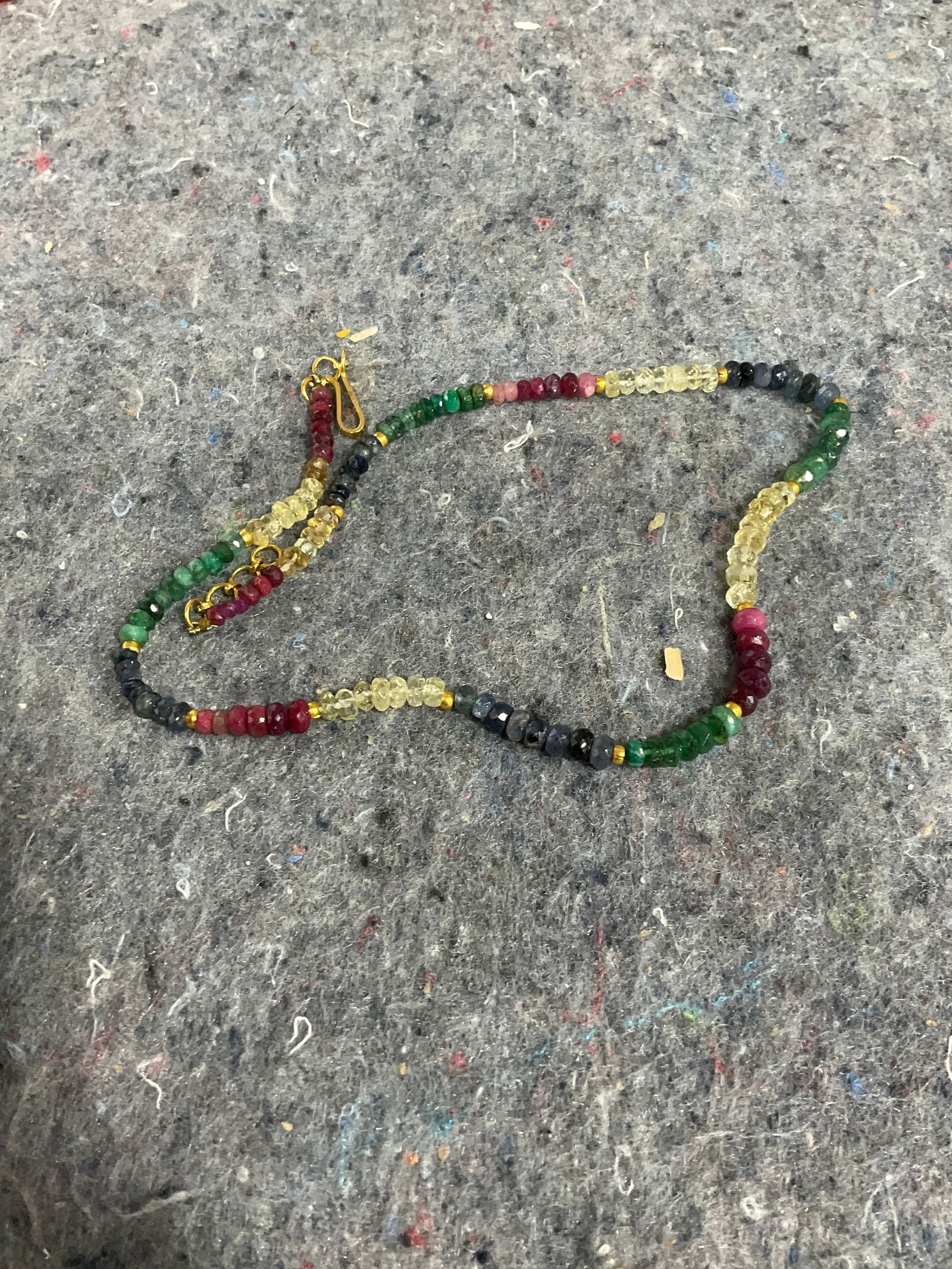 Semi precious stone necklace: Semi precious stone necklace