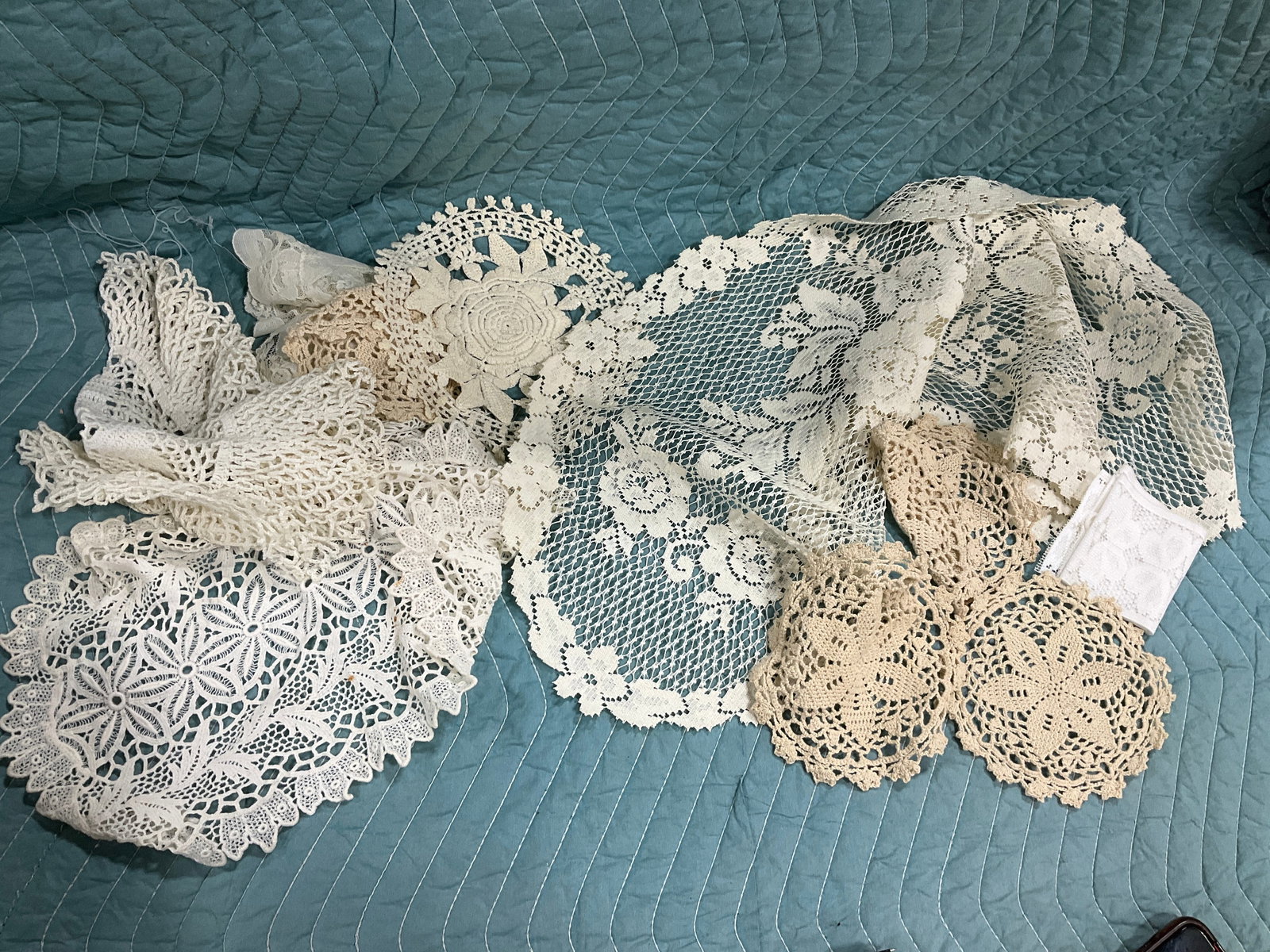 Handmade crocheted doilies (1 of 1)
