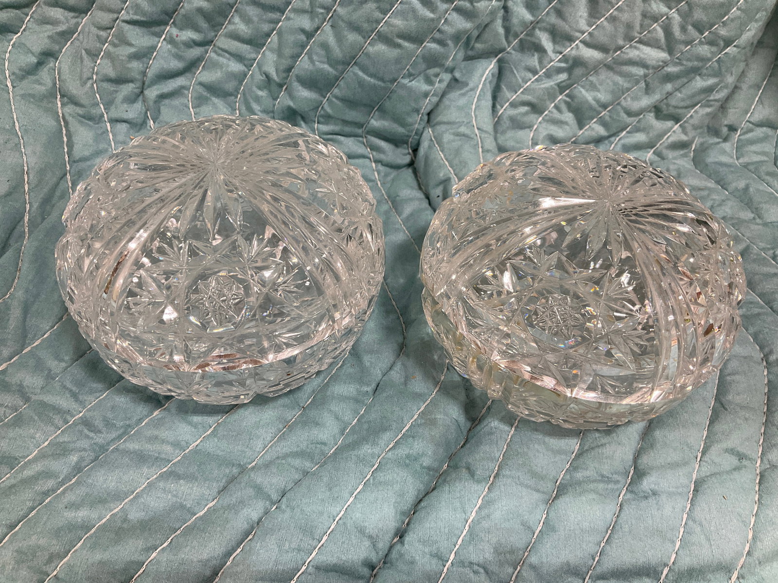 Crystal Glass Trinket Boxes (1 of 1)