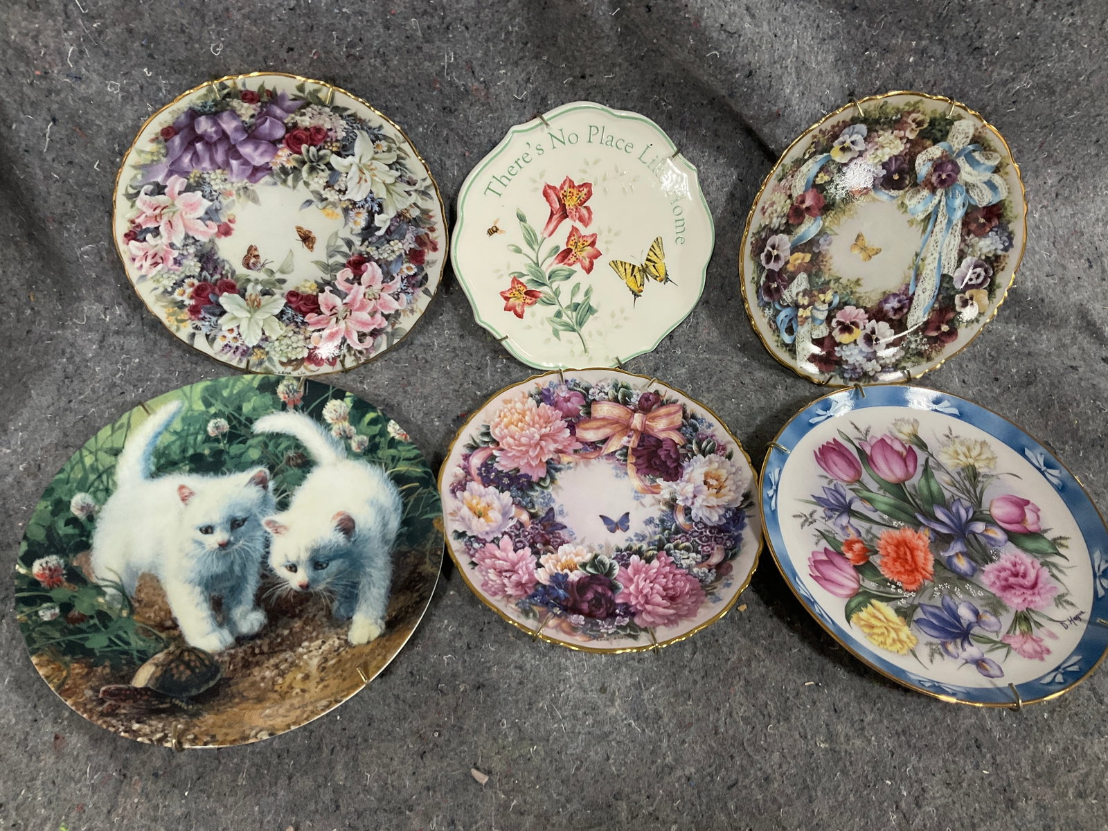 Various Decorative Ceramic Plates - Bradford Exchange, Danbury Mint, etc (1 of 1)