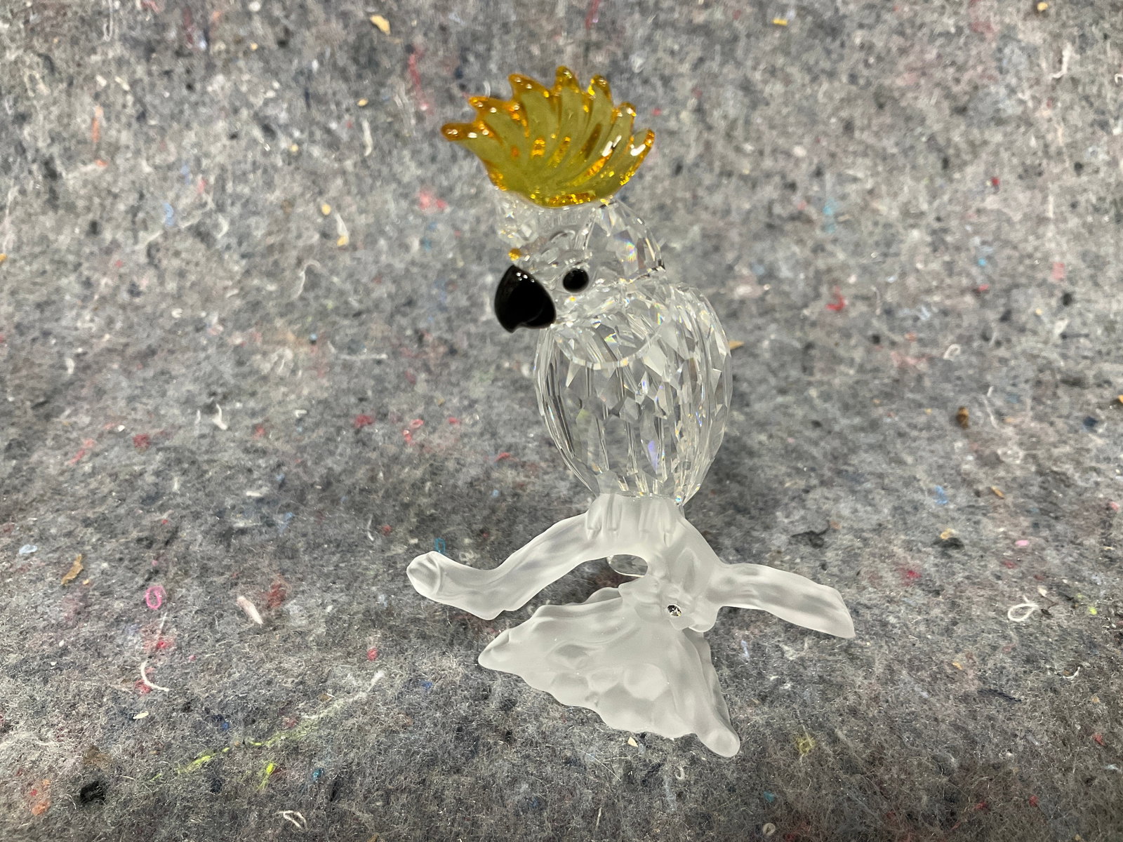 Swarovski Crystal Cockatoo Figure (3.5in Tall) (1 of 1)