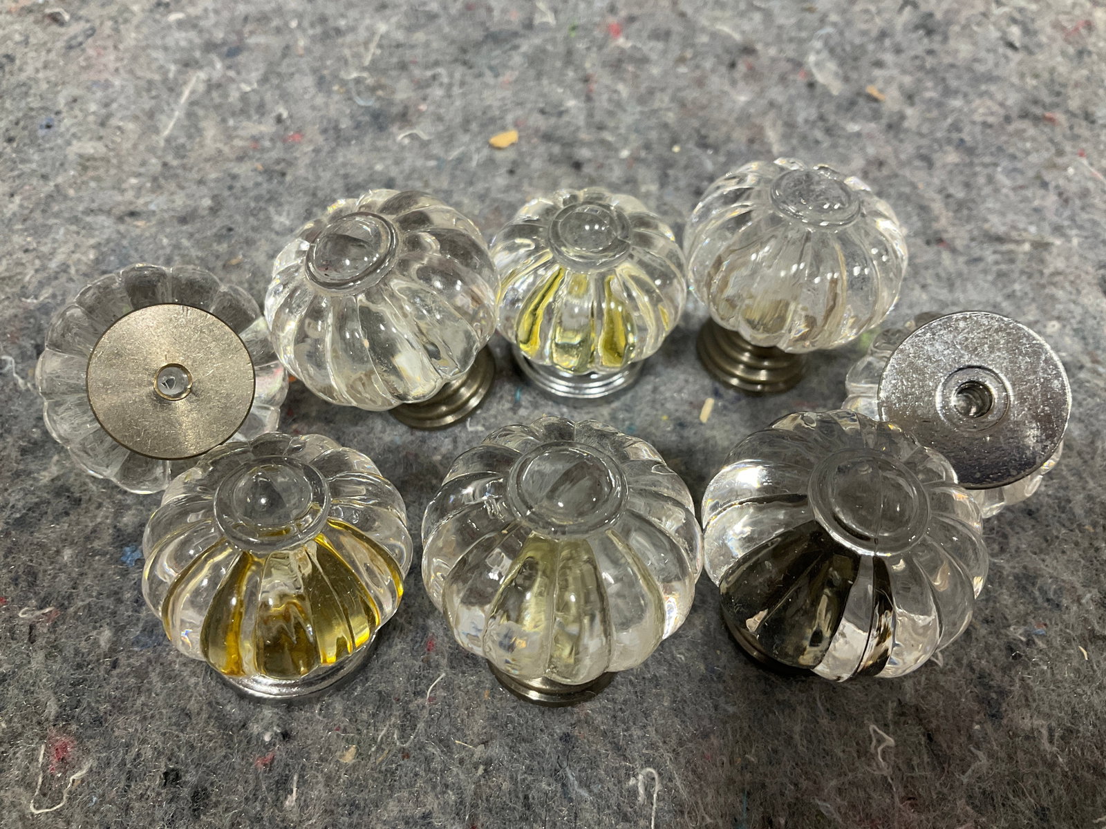 Crystal Glass Furniture Knobs (1 of 1)