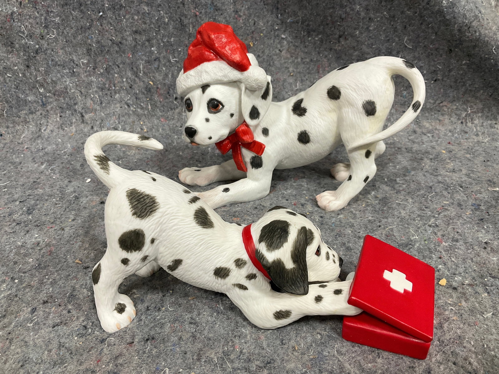 1992 SPG ceramic dalmatians(tallest 5.5in) (1 of 1)