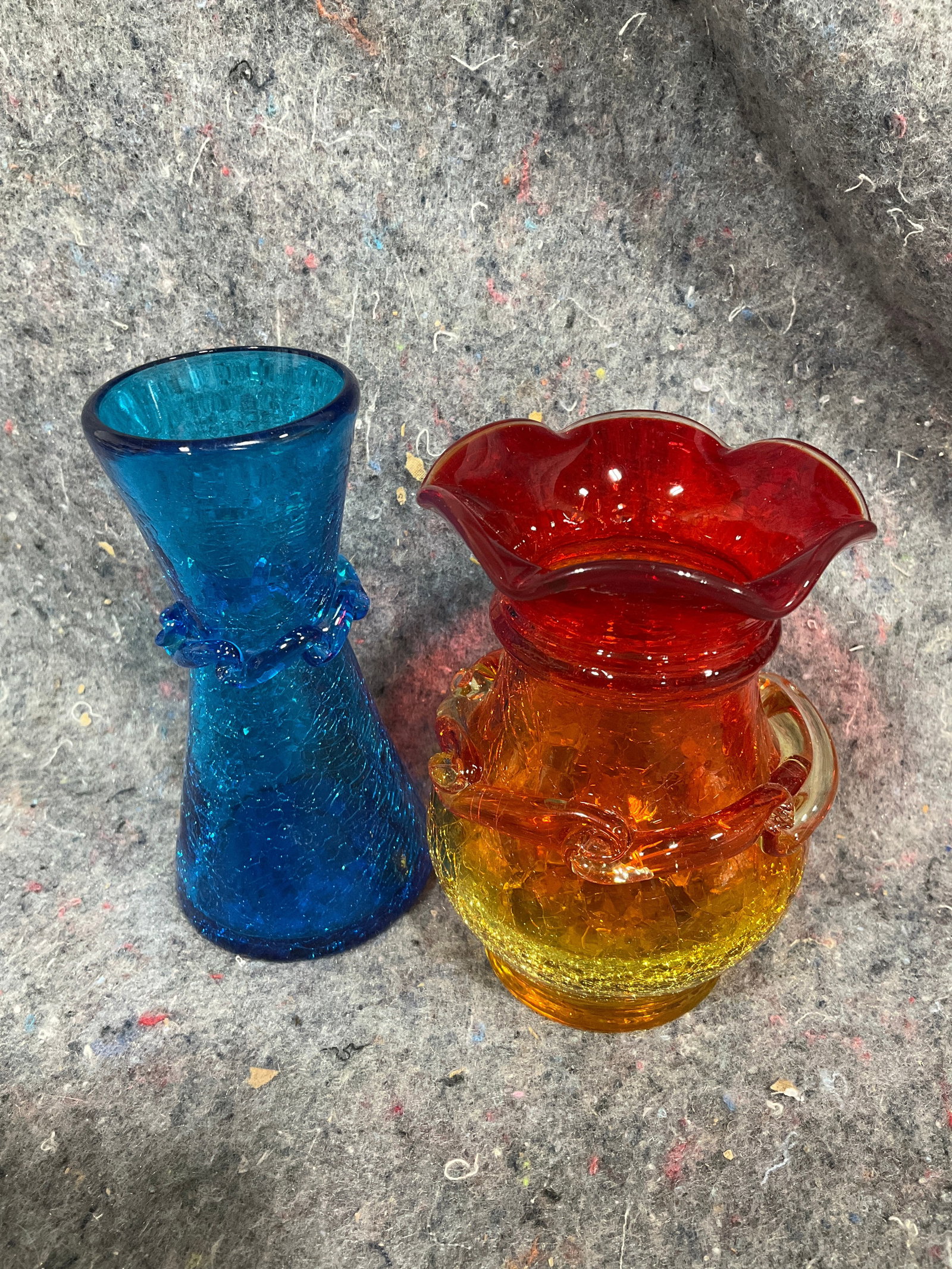 Handcrafted Pilgrim Art Glass Vases (Tallest - 4.5in) (1 of 1)