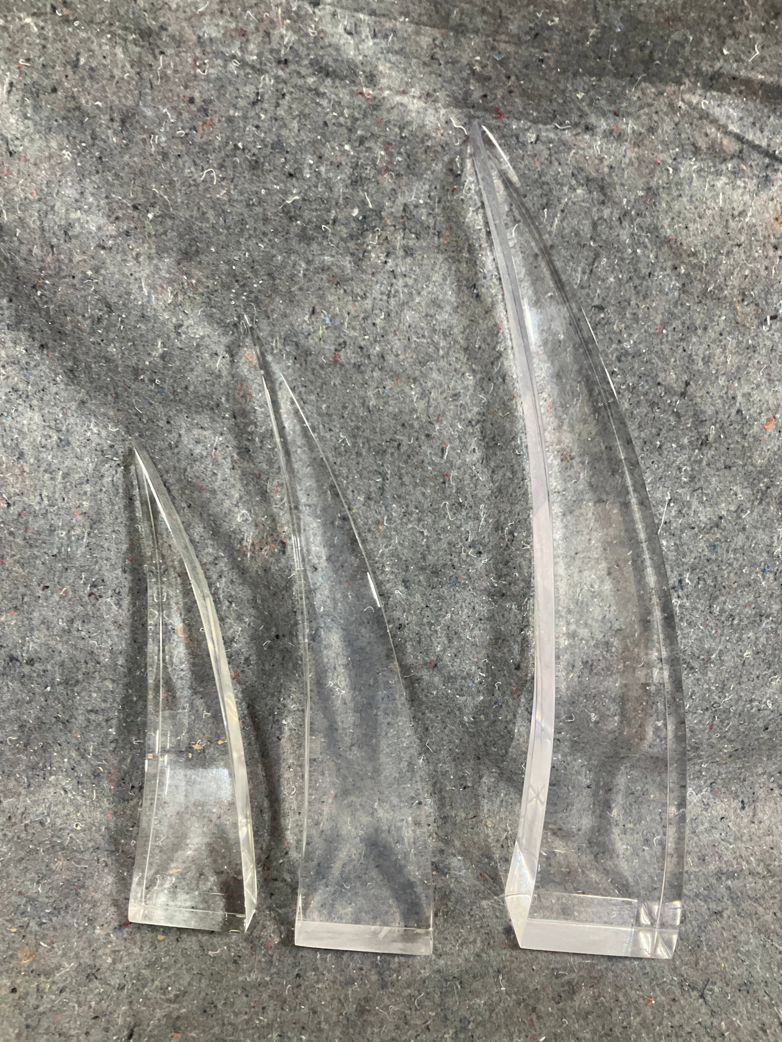 Lucite Art Sculptures (Tallest - 20in) (1 of 1)