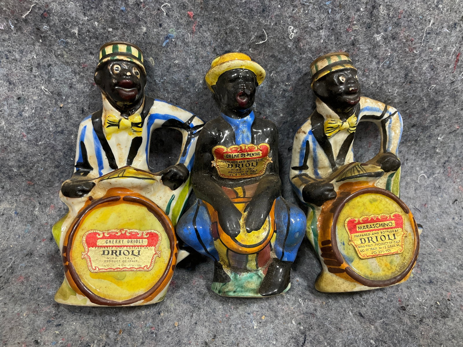 Vintage Ceramic Drioli Liquor Decanters (1 of 1)