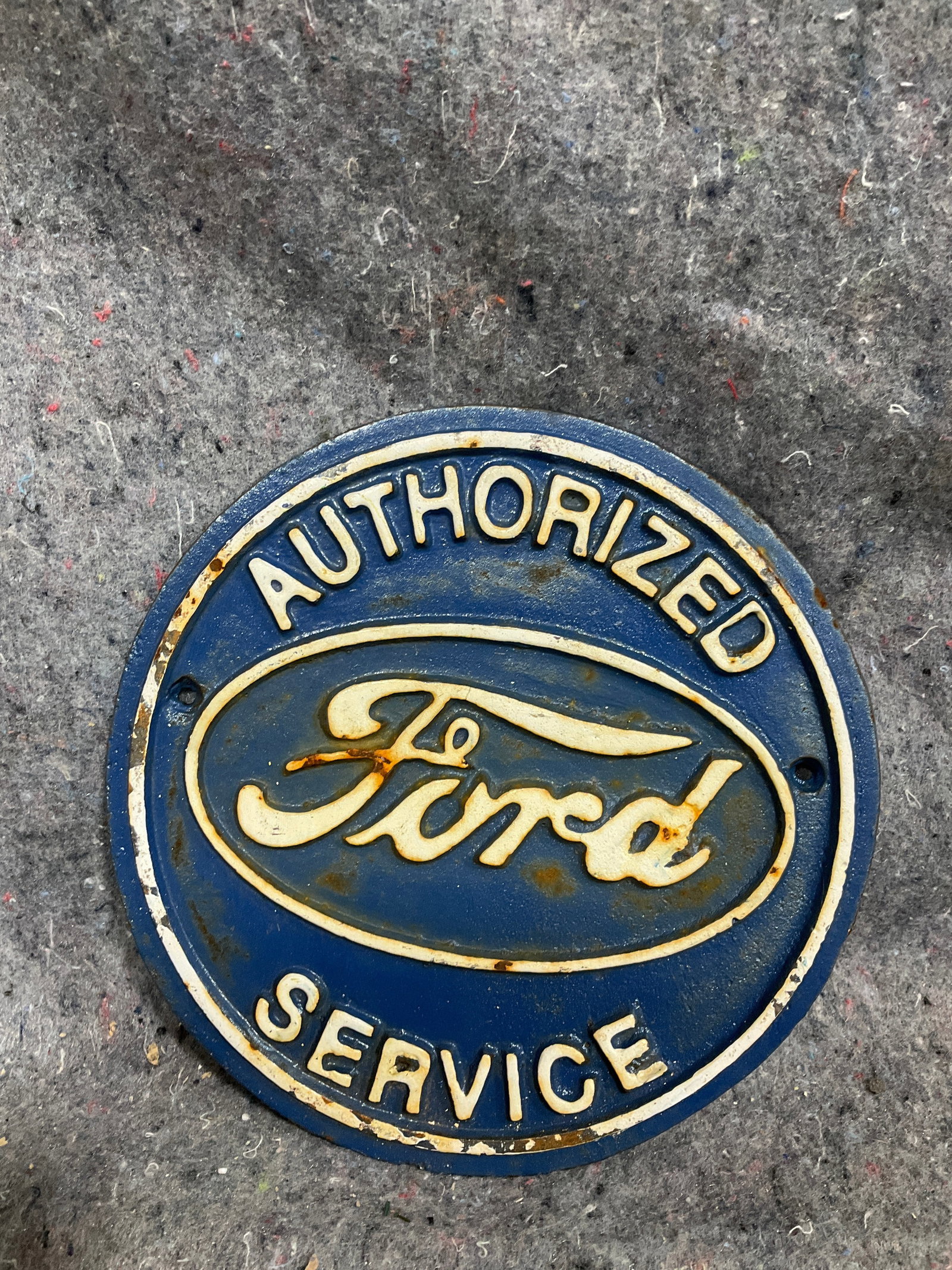 Ford cast iron sign(7.5inlong) (1 of 1)