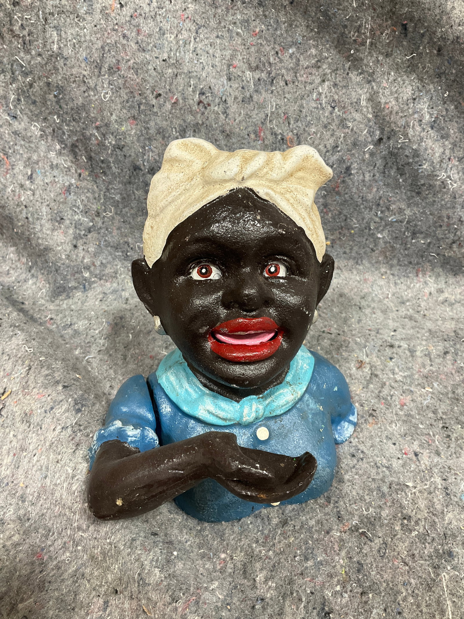 Aunt Jemima cast iron coin bank(6.5in tall) (1 of 1)