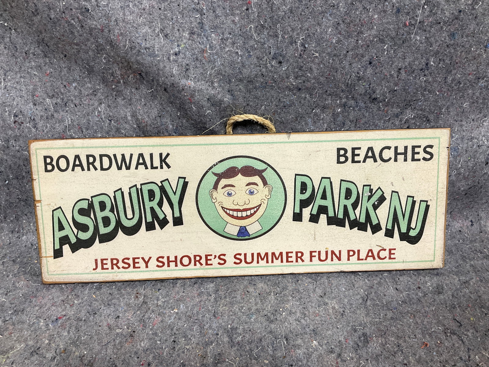 Asbury Park wooden frame sign(6inx17in) (1 of 1)