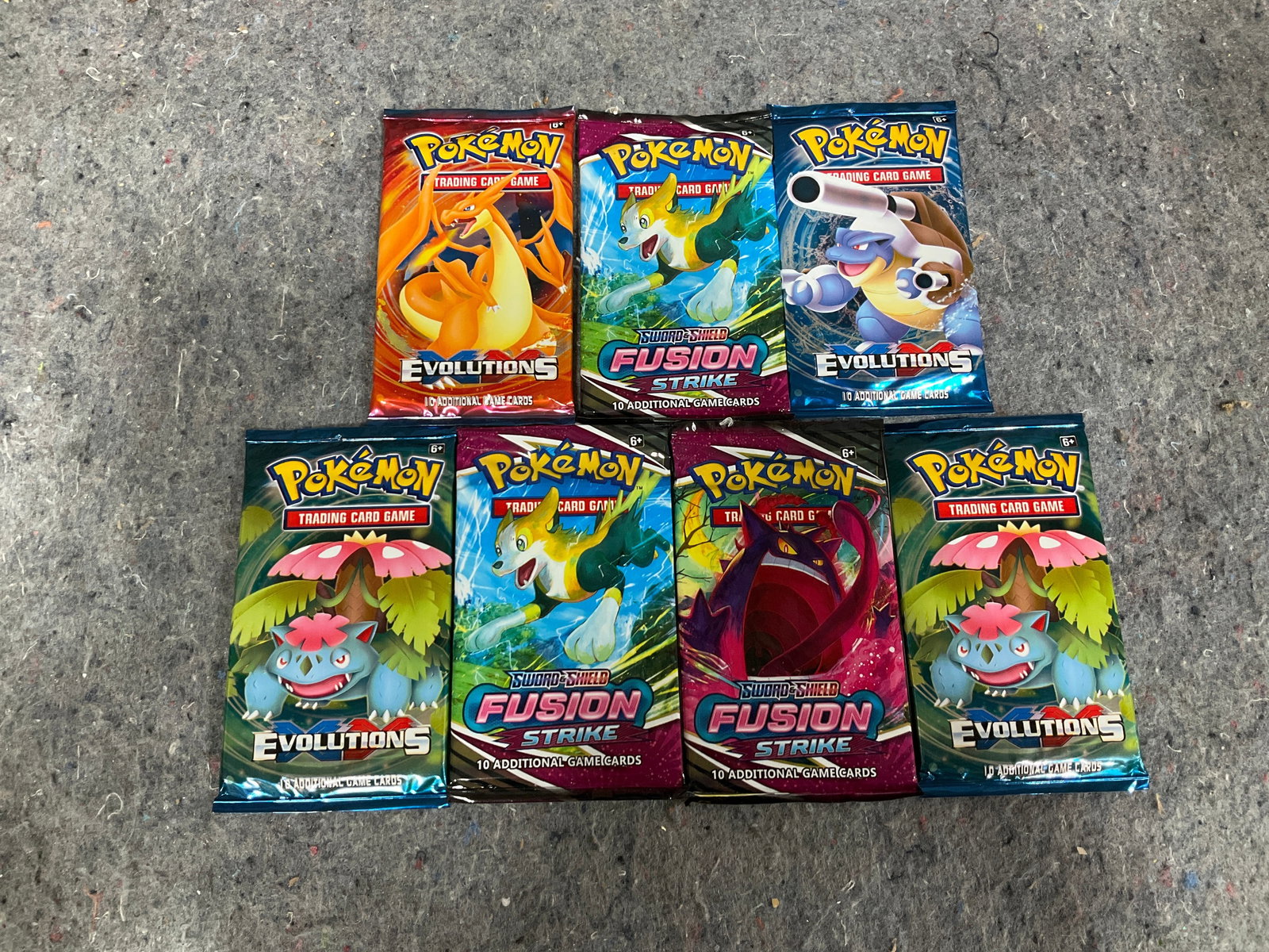 Various Pokemon cards*unauthenticated, new in package* (1 of 1)