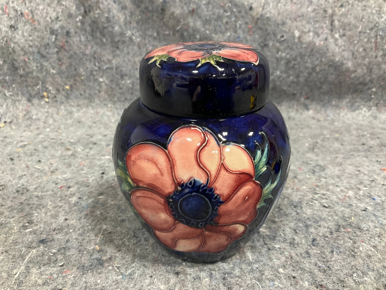 Moorcroft Anemone Jar (4.5in Tall) (1 of 1)