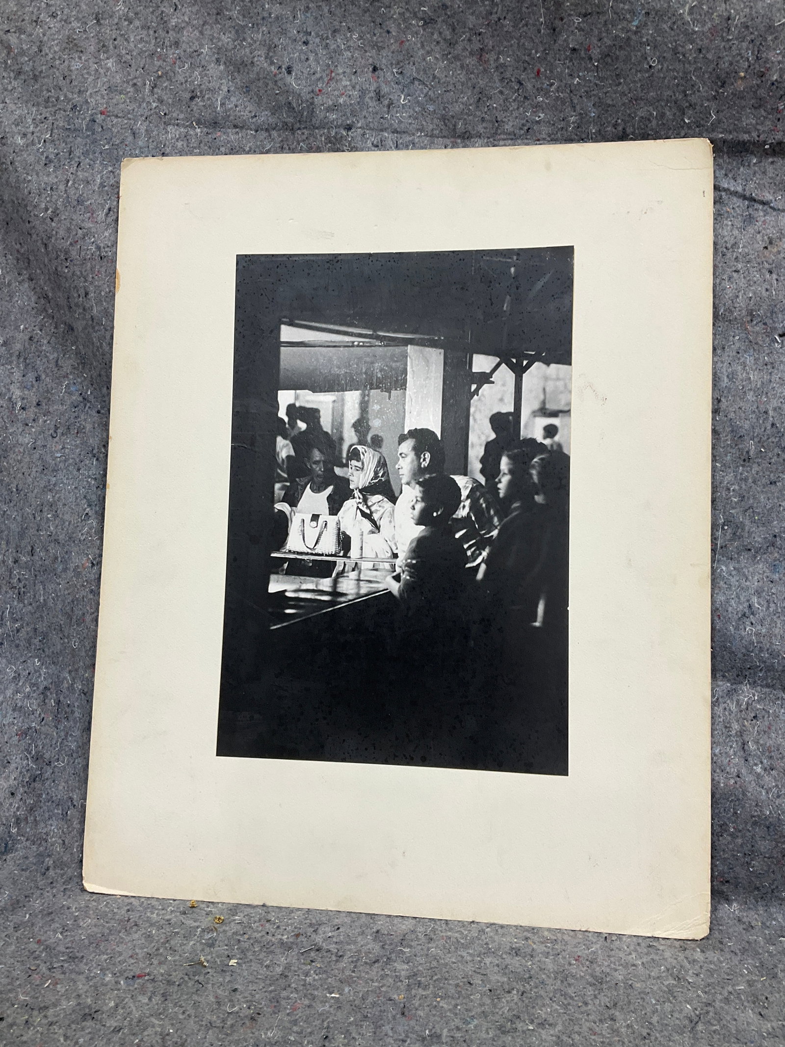 Black and White Print on Board (16inx20in) (1 of 1)