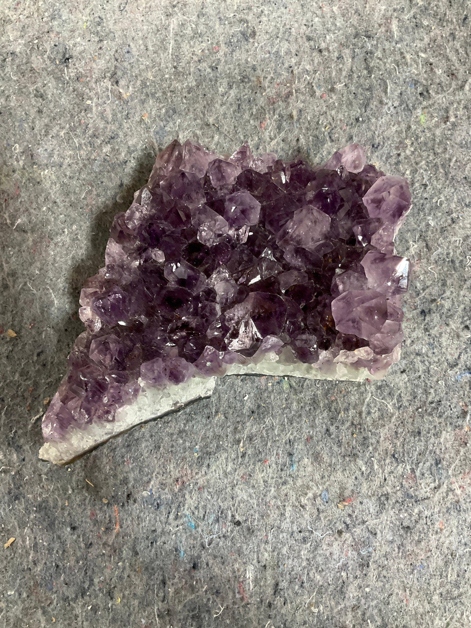 Amethyst crystal cluster (1 of 1)