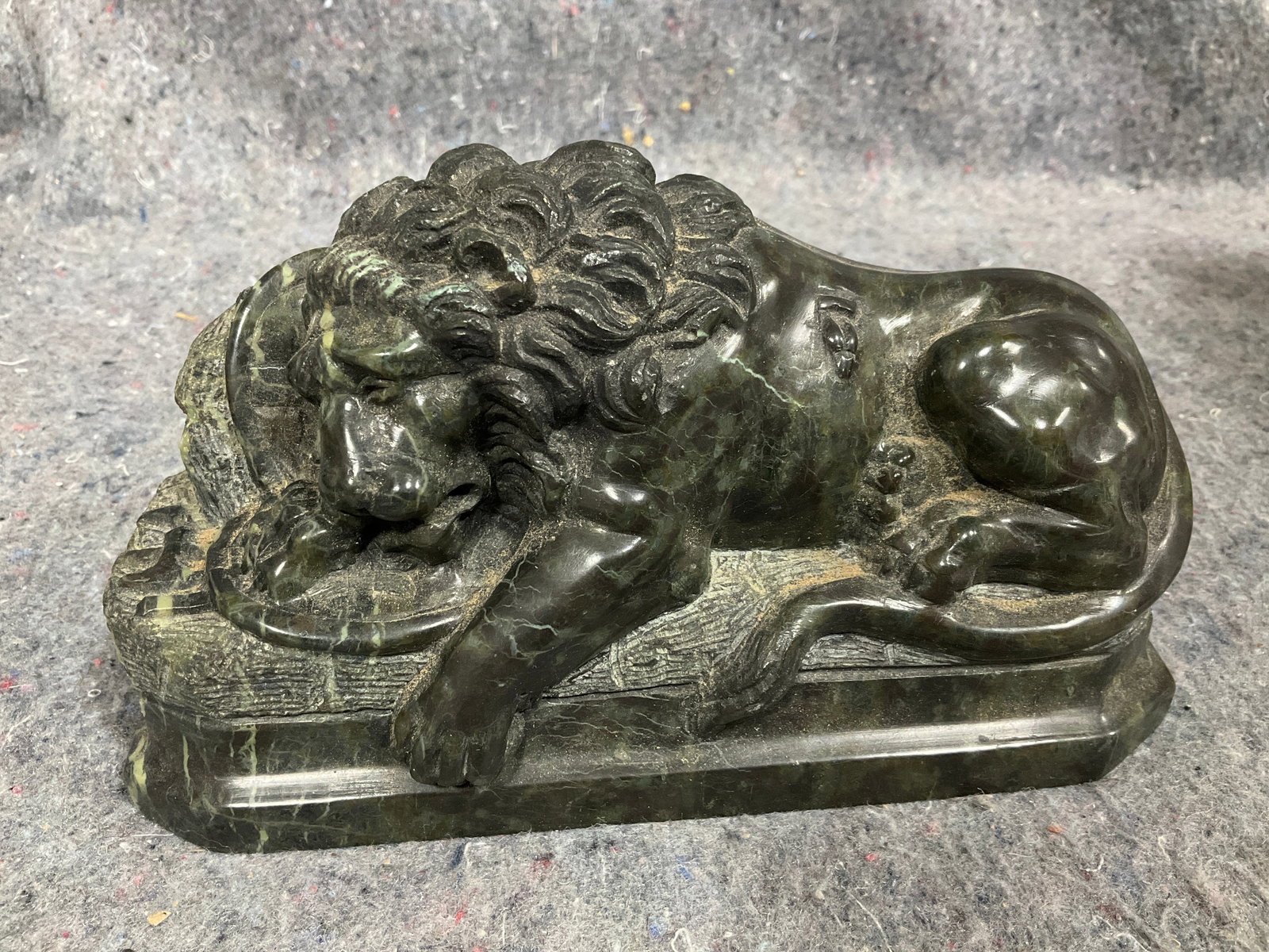 Grand Tour Sculpture of the Lion of Lucerne(5intall) (1 of 1)