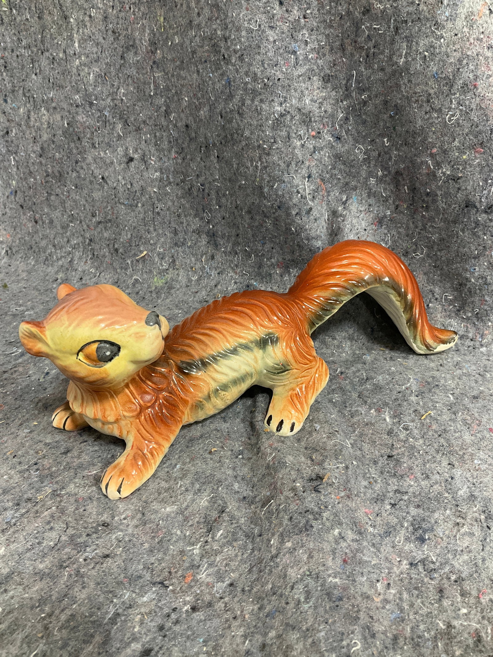 Vintage ceramic squirrel figurine(4intall) (1 of 1)