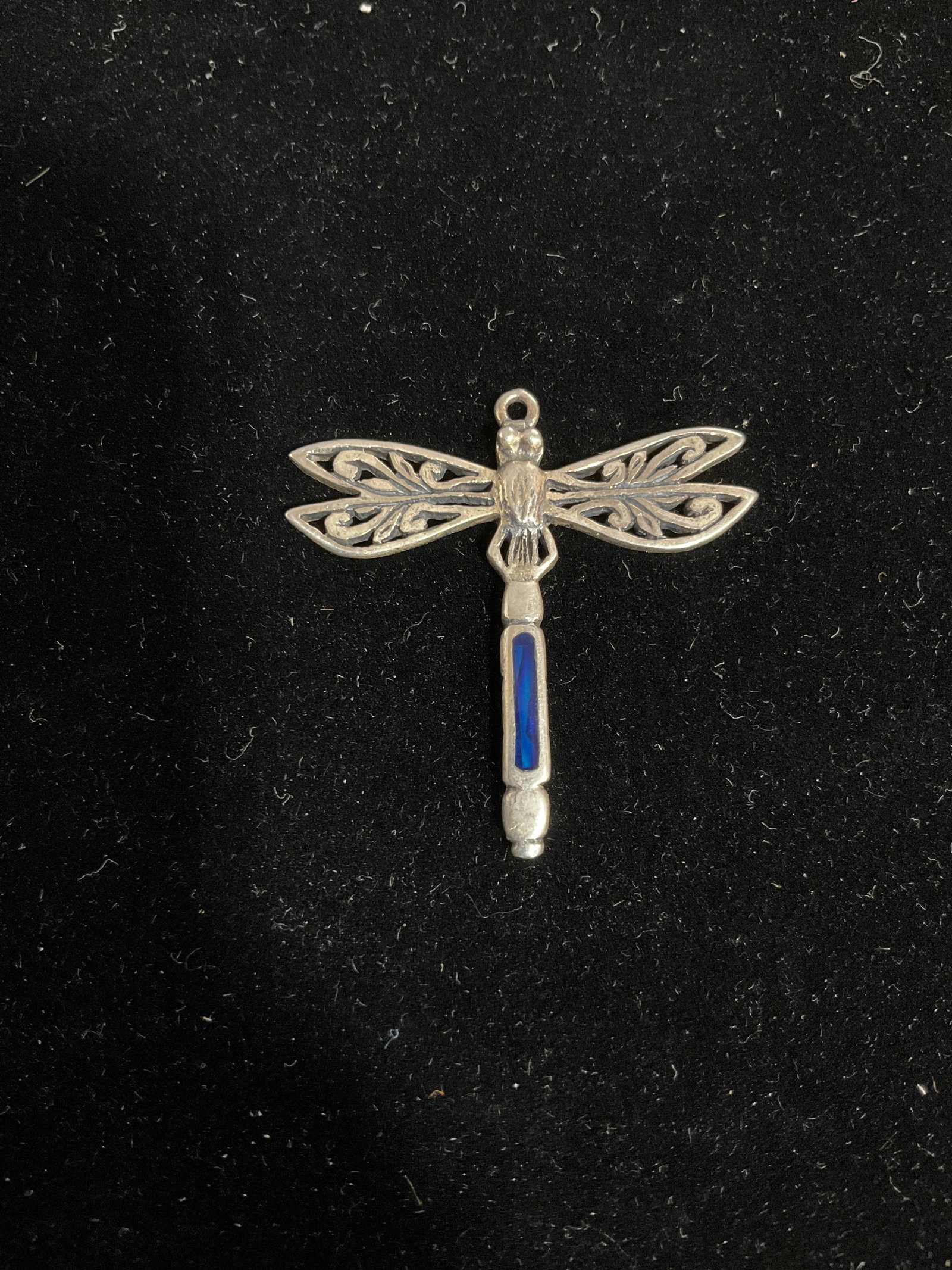 Vintage sterling butterfly pendant: Vintage sterling butterfly pendant